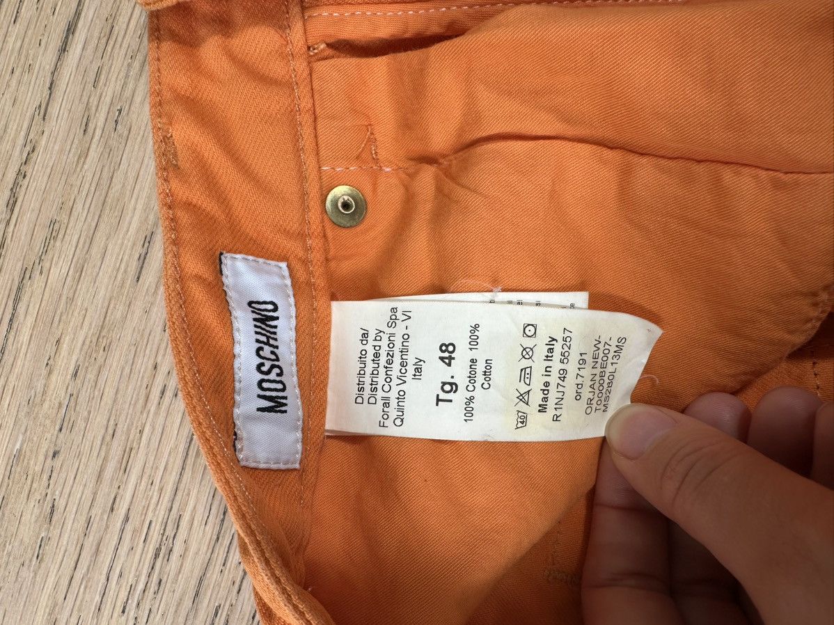 Moschino Men’s orange Moschino jeans Size US 38 / EU 54 - 3 Thumbnail