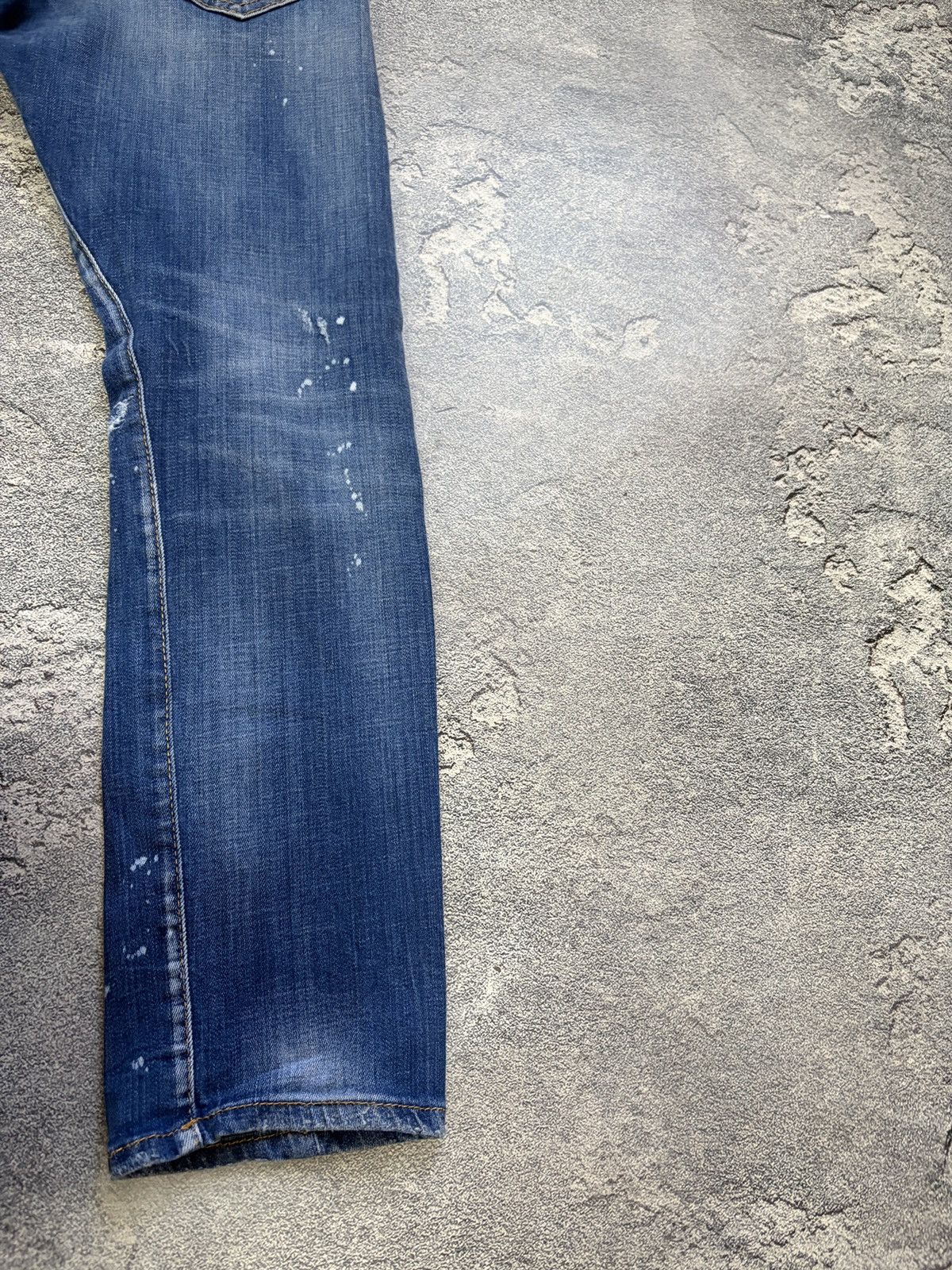Dsquared2 DSQUARED2 Archive Distressed Patchwork Paint Blue Jeans 48 Size US 32 / EU 48 - 10 Thumbnail