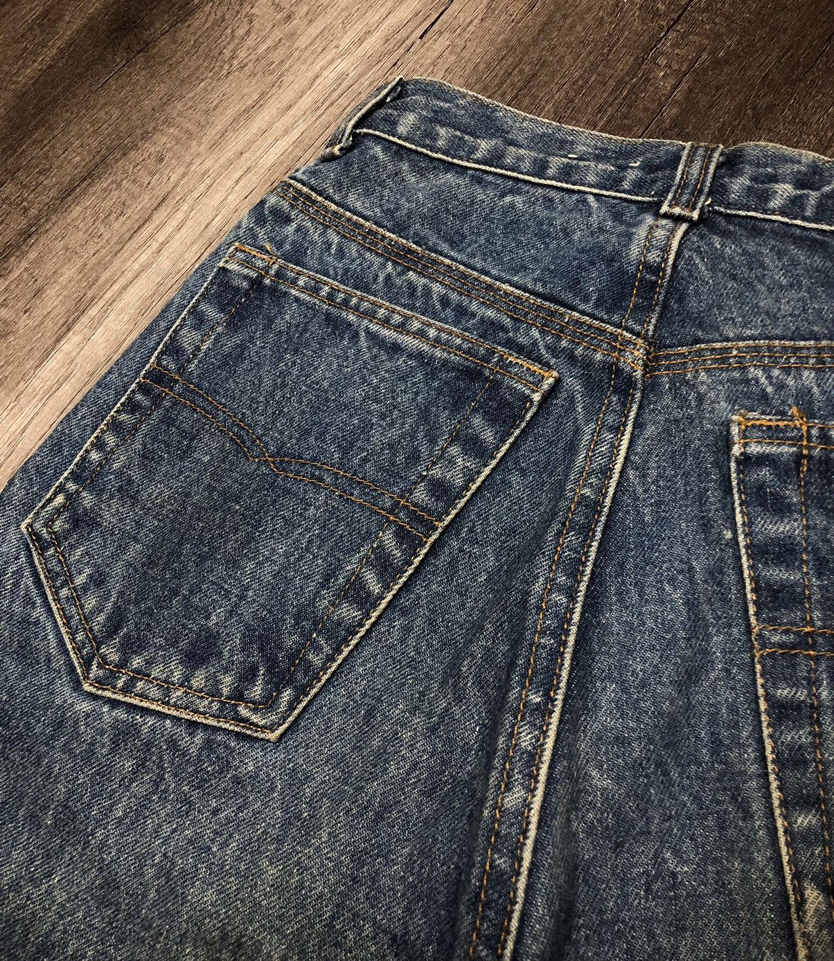 Designer × Vintage Vintage West Wood Made in U.S.A. Jeans (unisex) Size US 27 - 21 Thumbnail