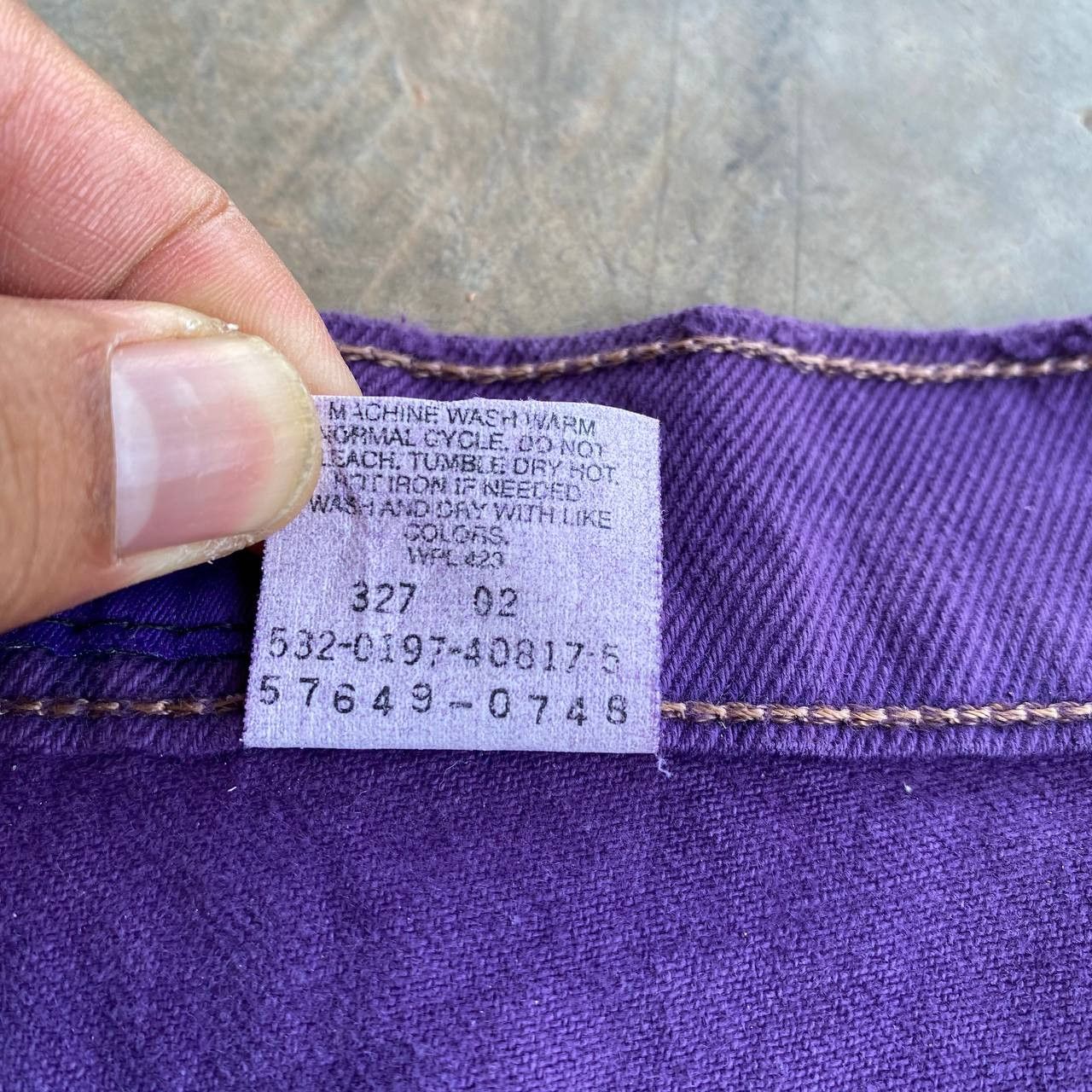 Levi's × Vintage BJ03-39 VINTAGE LEVIS SILVERTAB WIDE LEG W29X32 DISTRESSED Size US 29 - 2 Thumbnail