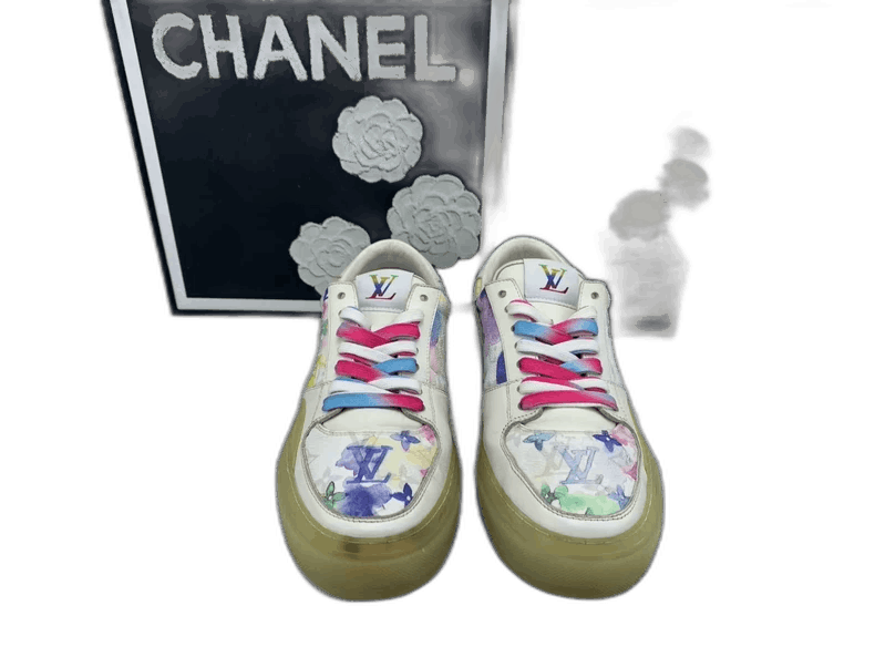 Louis Vuitton Louis Vuitton Louis Vuitton Ollie Watercolor Sneakers Size Size US 8 / EU 41 - 1 Thumbnail