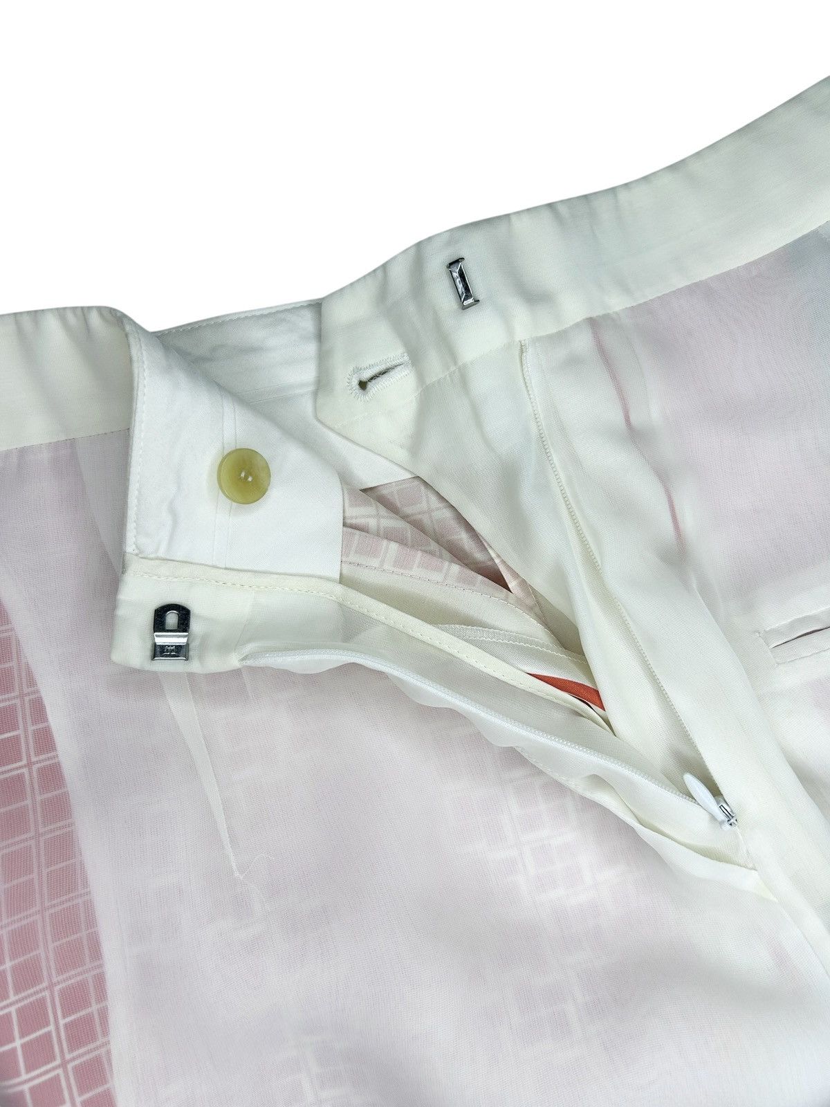 Celine Resort 2013 Phoebe Philo Layered Foulard Trousers Size 27" / US 4 / IT 40 - 12 Thumbnail