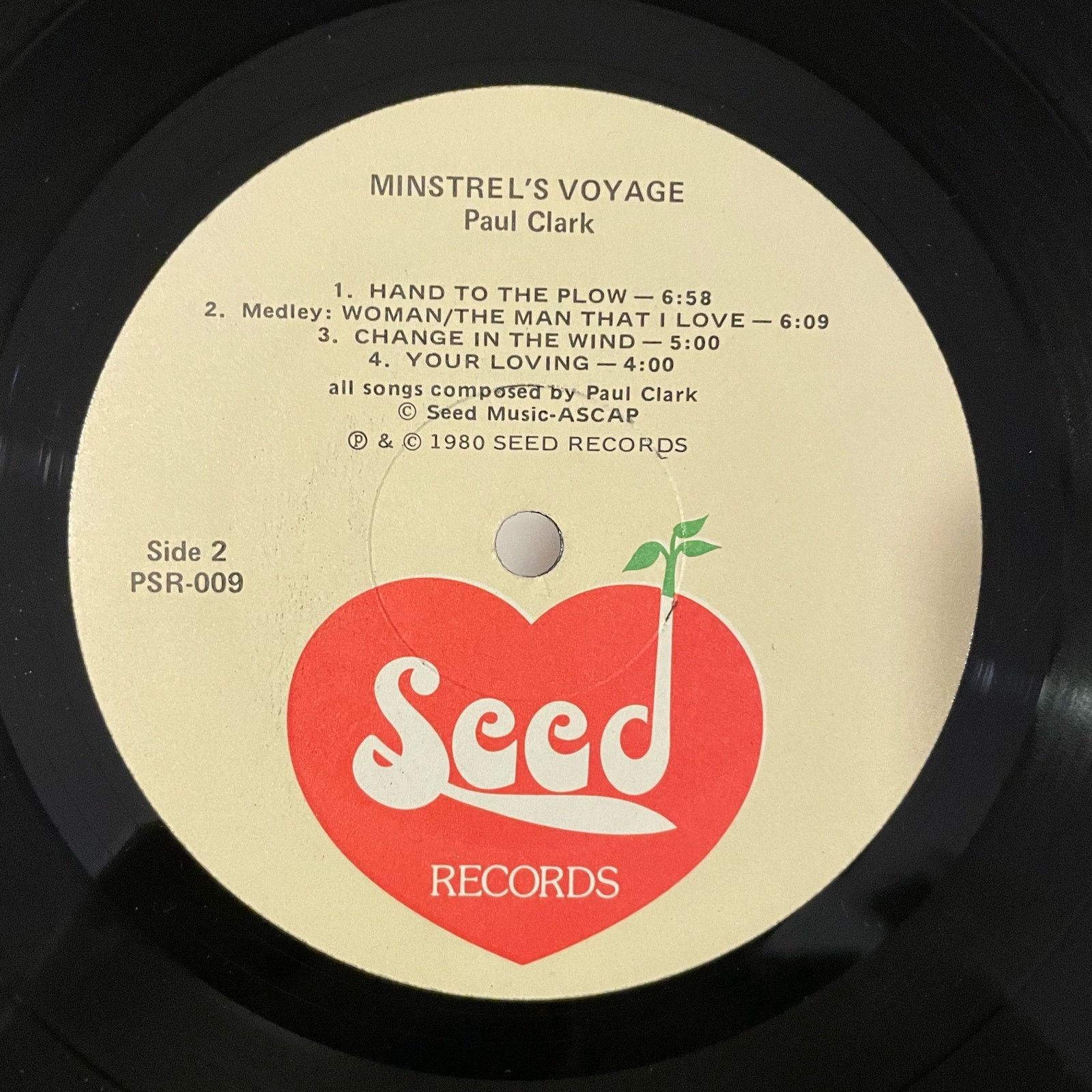 Other Paul Clark - Minstrel's Voyage LP vintage vinyl record album Size ONE SIZE - 6 Thumbnail