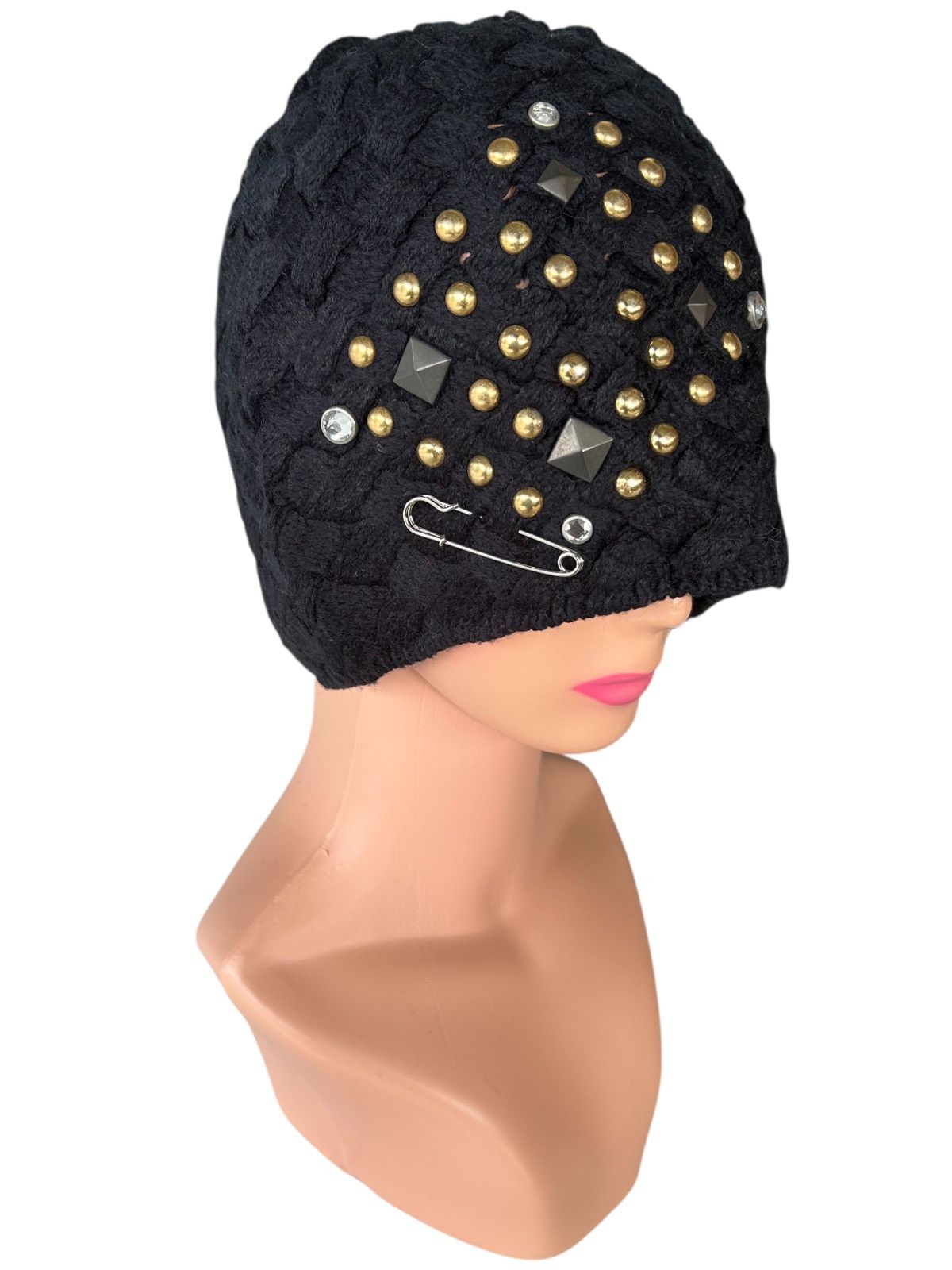 Japanese Brand × Kapital × Vintage Japanese Punk Bondage Style Knitt Beanie Hats Size ONE SIZE - 1 Thumbnail