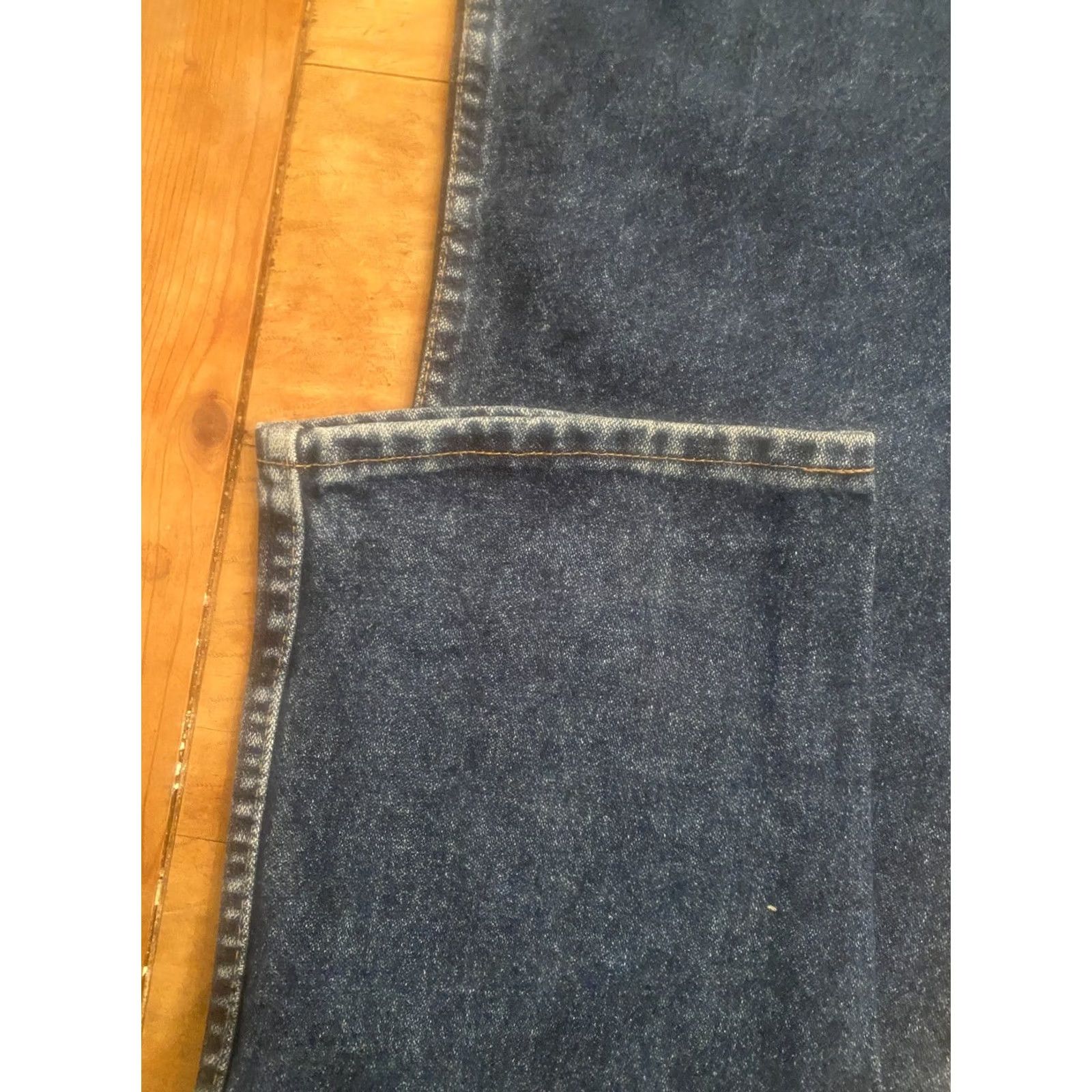 Wrangler VINTAGE Wrangler Bare Back Classic Fit Jeans 20 Tall 34 Black Cowboy Cut 1990s Mens Boys Girls Womens? Size 42" / US 20 - 2 Thumbnail