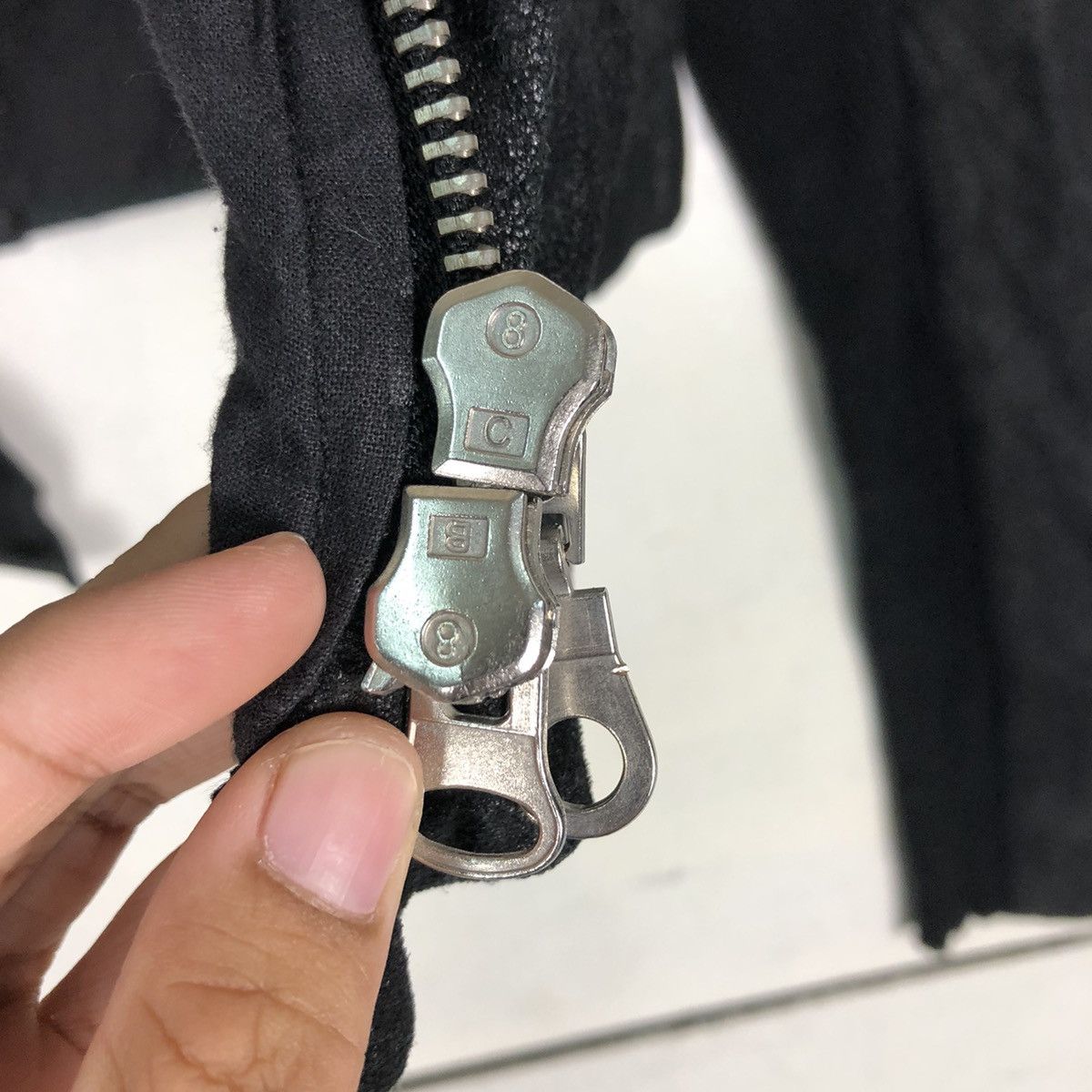 Japanese Brand 🔥Cropped Biker Jacket Bondage Mercuryduo Double Collar Size S / US 4 / IT 40 - 15 Thumbnail