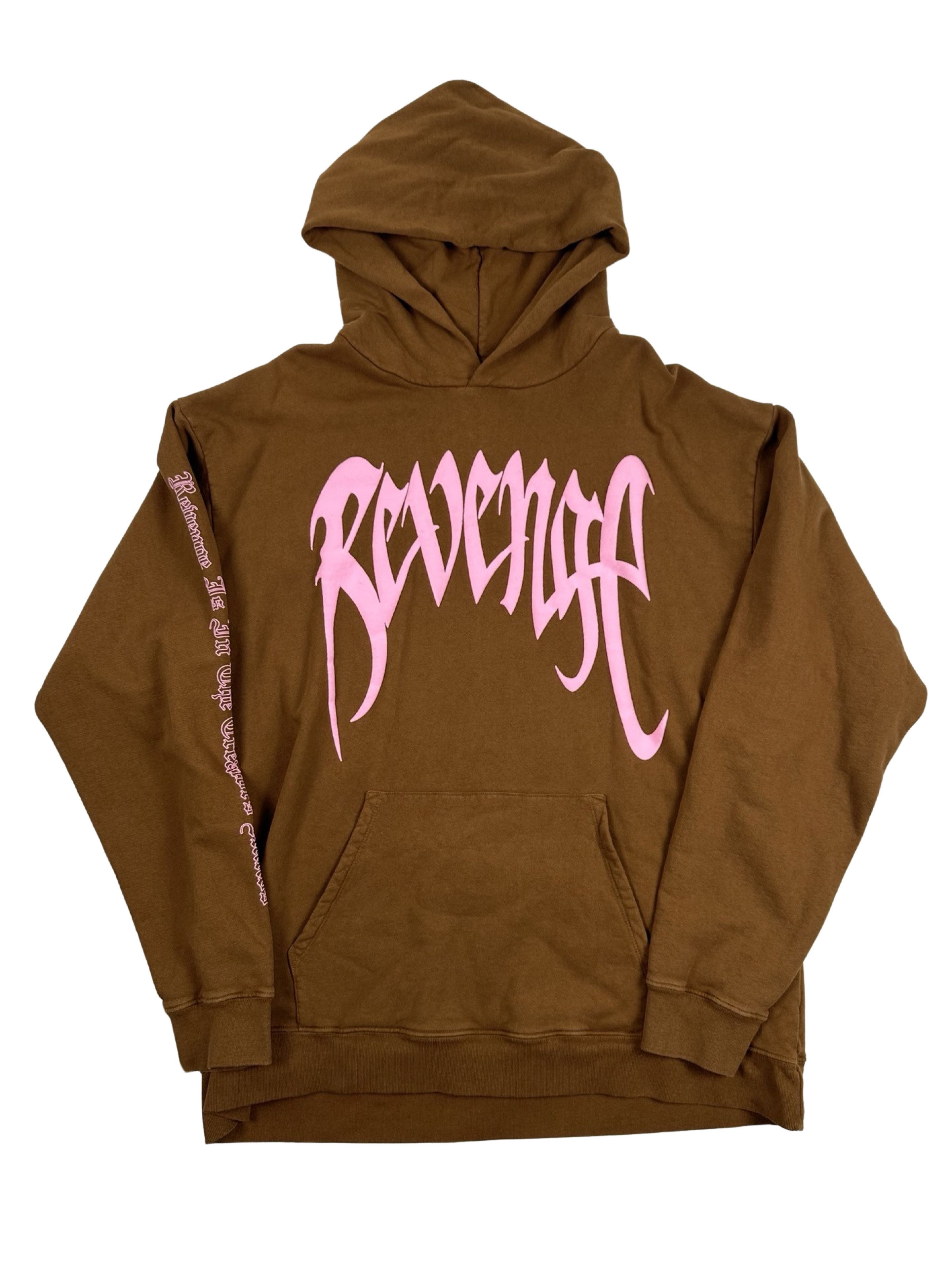image of Revenge Complexcon Release Hoodie in Brown, Men's (Size 2XL)