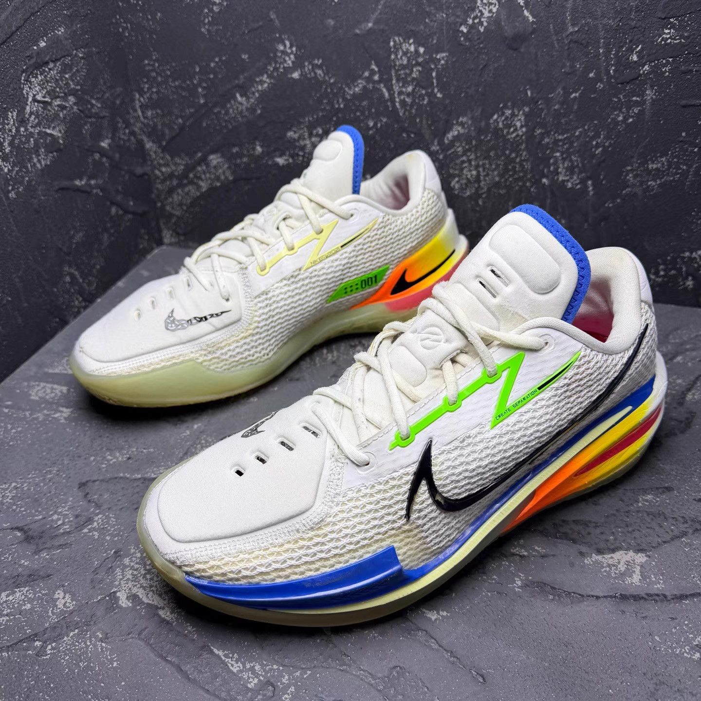 Nike Nike G.T. Cut 1 White Blue Q10 Size US 10.5 / EU 43-44 - 1 Thumbnail