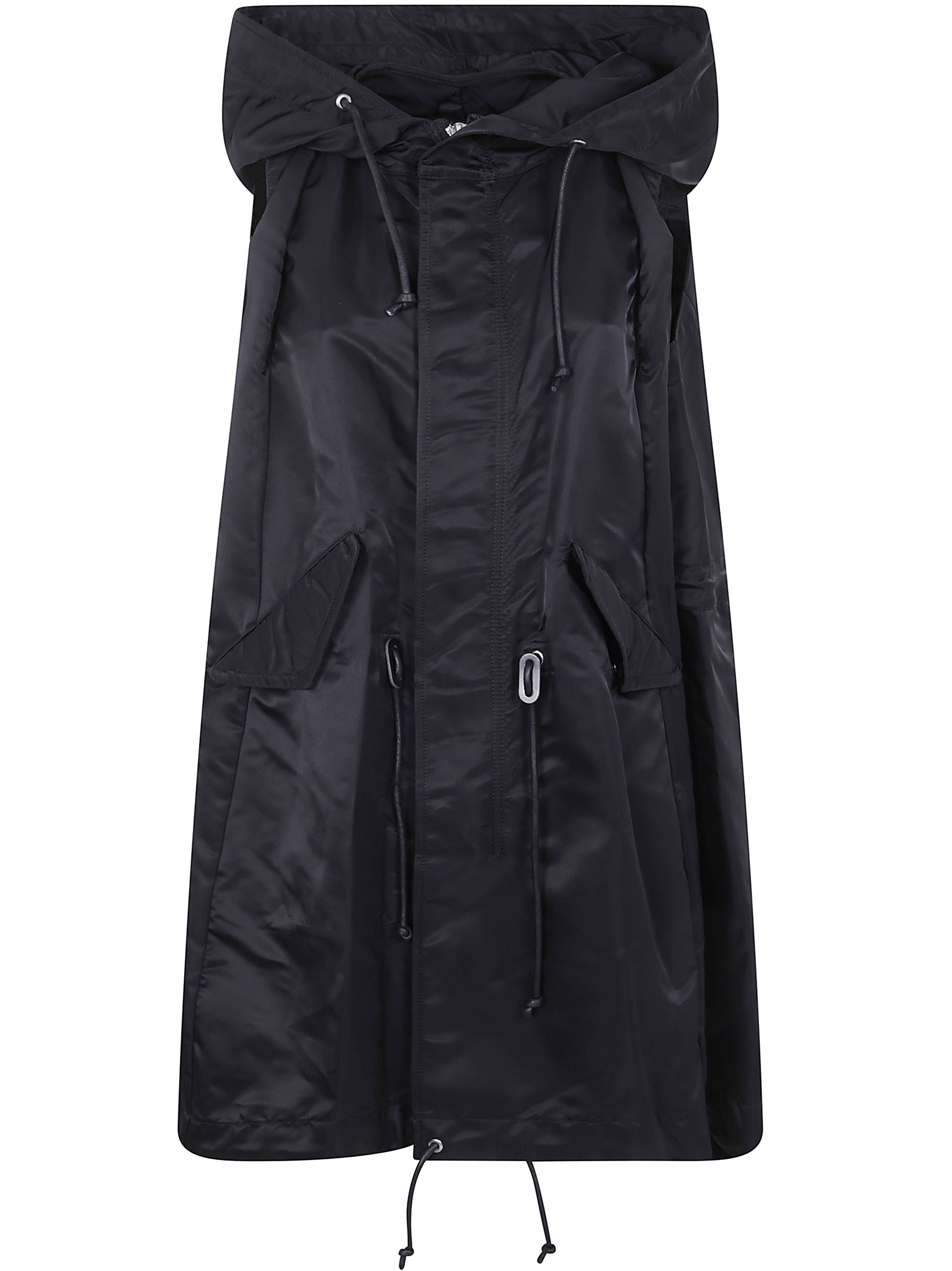 Sacai NYLON TWILL HOODIE VEST Size S / US 4 / IT 40 - 1 Thumbnail