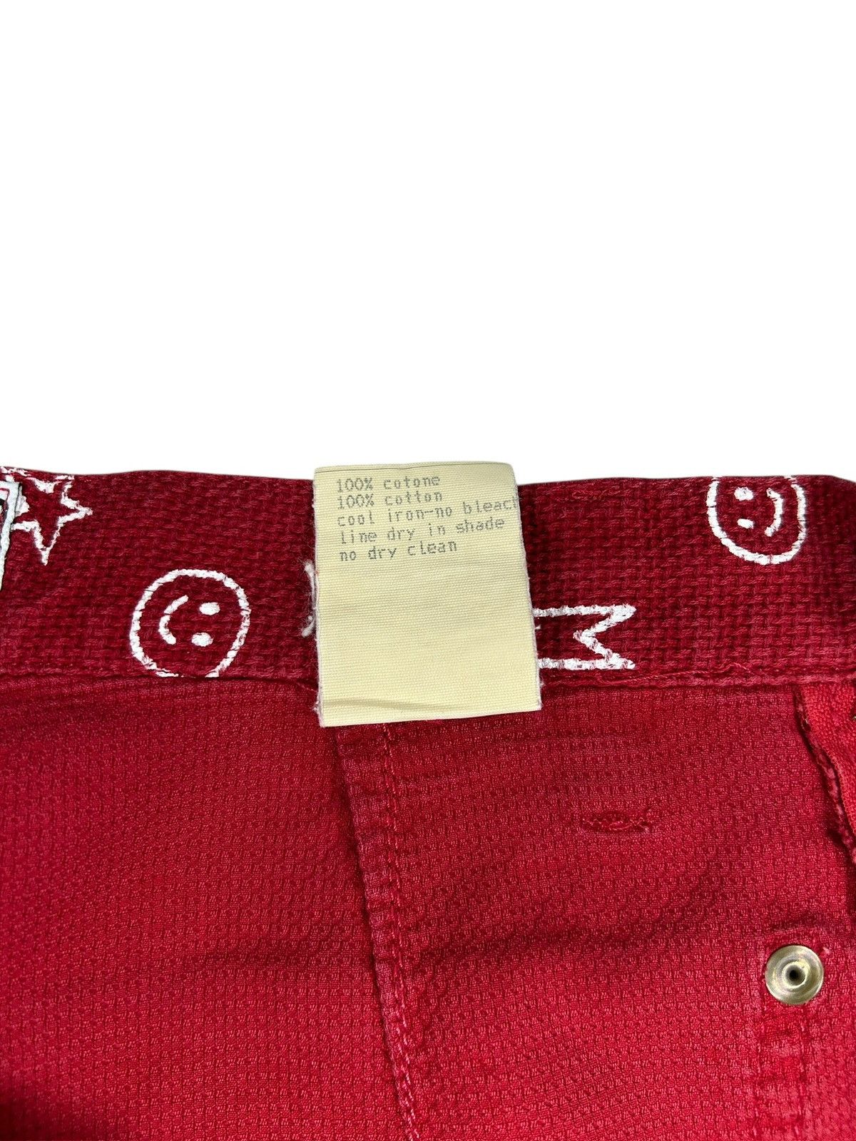 Moschino 90s Monogram Trousers Size 27" / US 4 / IT 40 - 4 Thumbnail