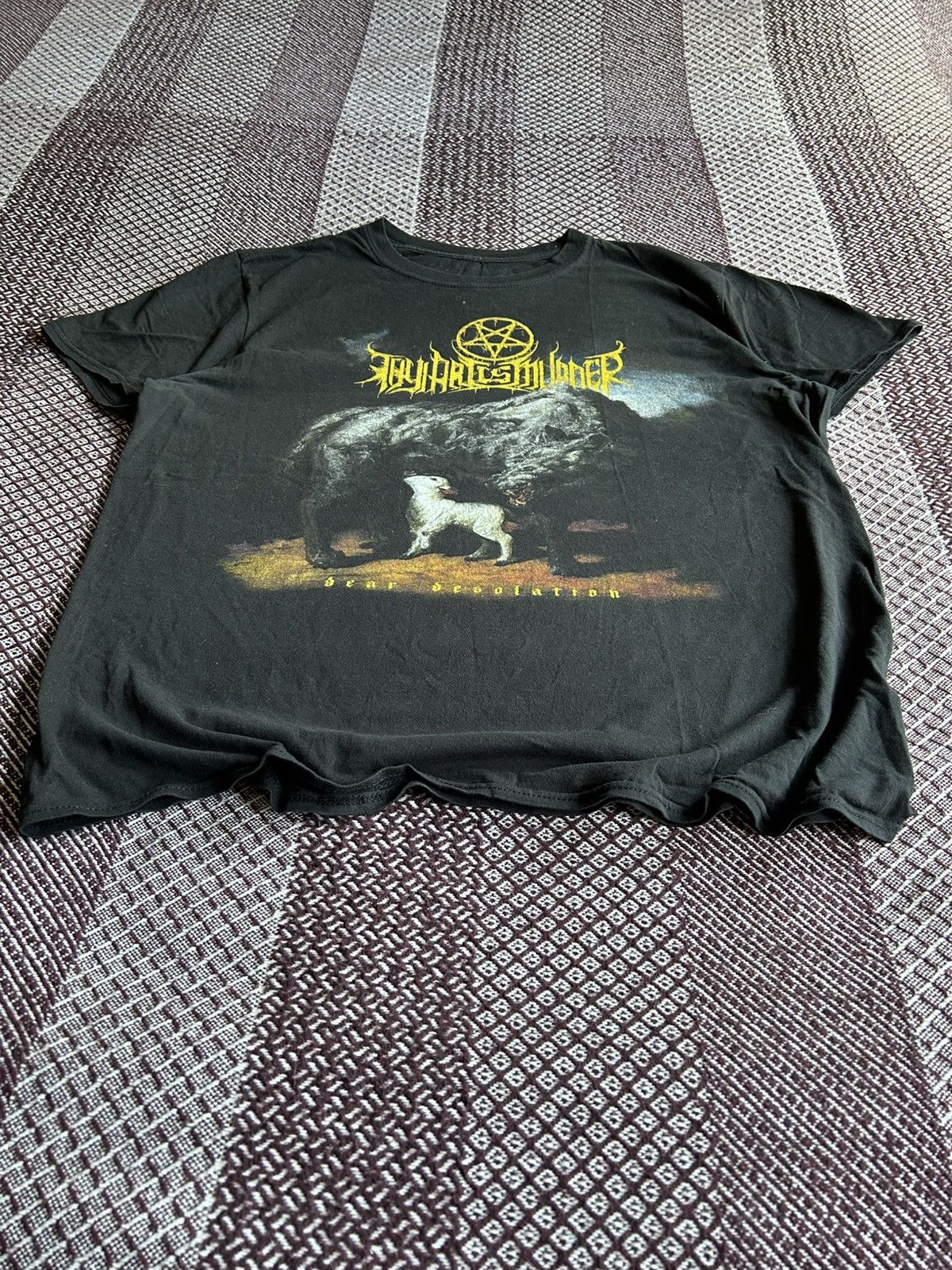 Band Tees × Vintage Vintage Punk Graphic Print Art Is Murder Band T-shirt Rare Size US L / EU 52-54 / 3 - 3 Thumbnail