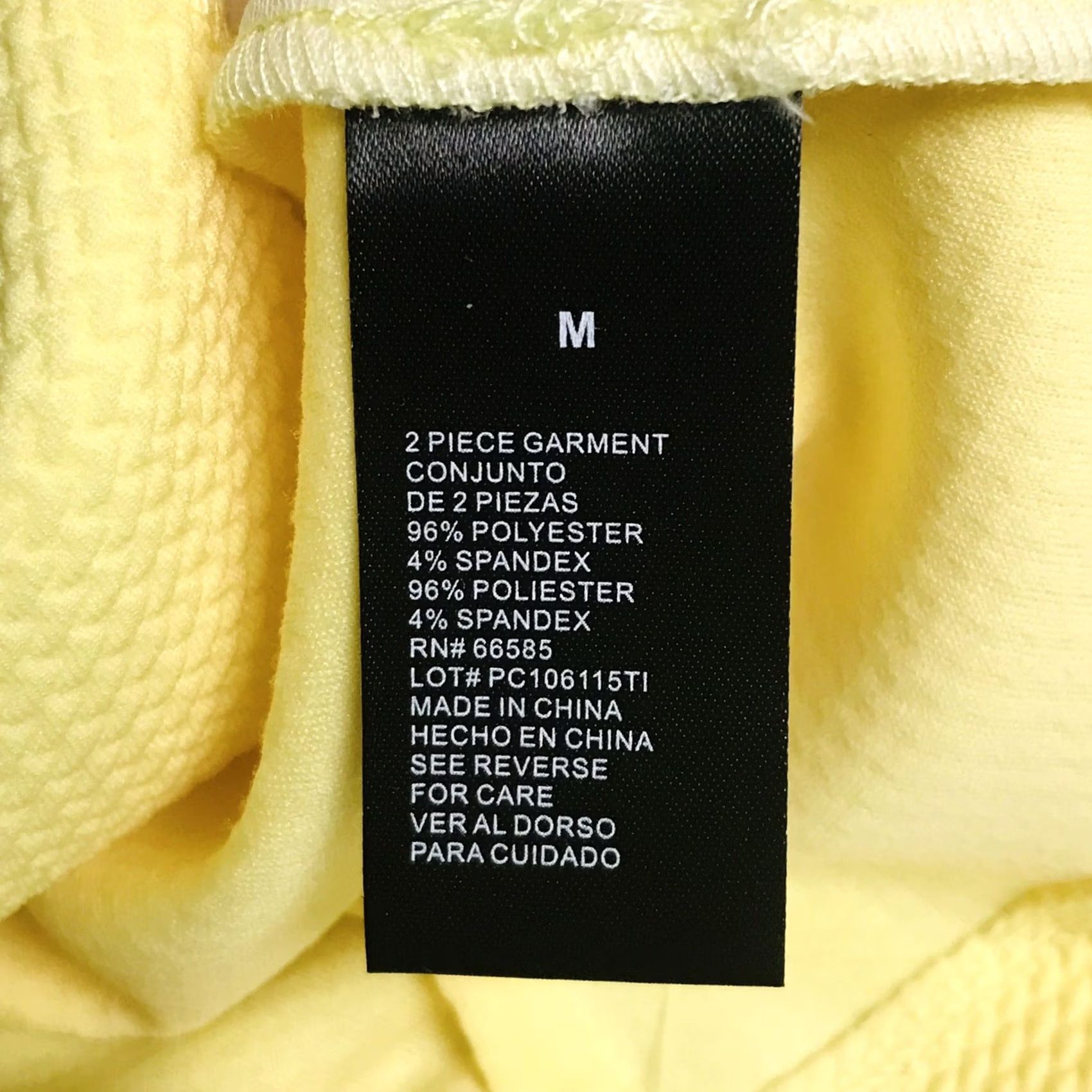 Vintage Perceptions New York Women Canary Yellow Zip Short Sleeve Cardigan Dress Jacket M Size M / US 6-8 / IT 42-44 - 4 Thumbnail