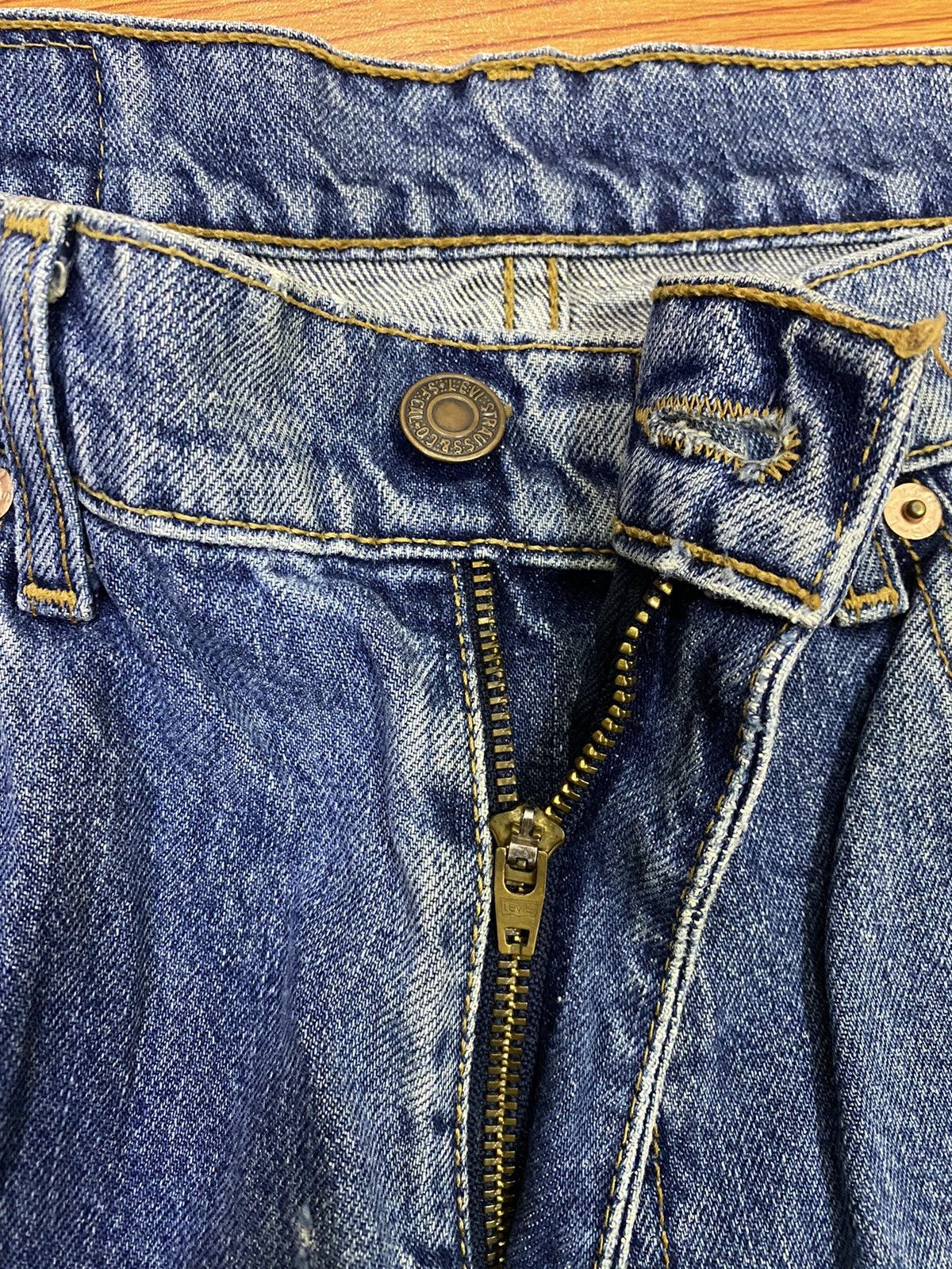 Levi's × Levi's Vintage Clothing Vintage Levis 519 Denim Pant Size US 31 - 5 Thumbnail