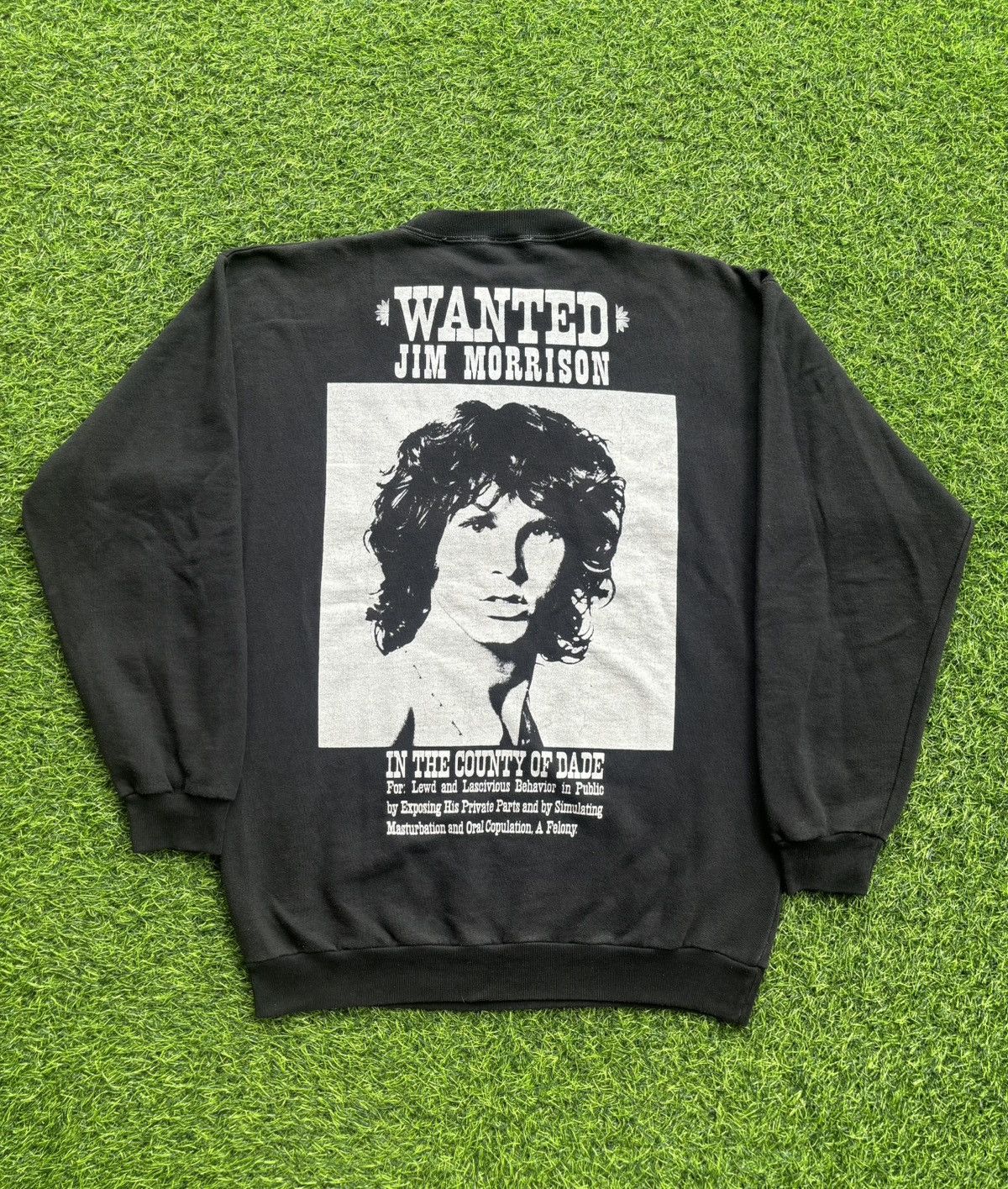 Band Tees Vintage 80's The Doors Jim Morrison Sweatshirt Size US L / EU 52-54 / 3 - 2 Thumbnail