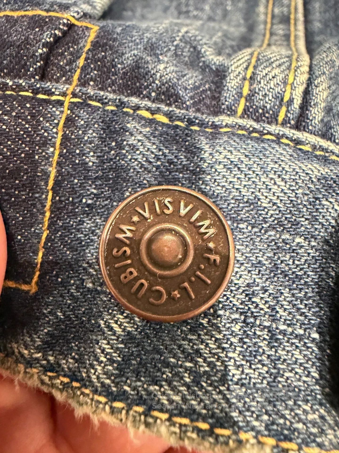 Visvim VISVIM 18AW 101 JKT Damaged Denim Jacket. Size US L / EU 52-54 / 3 - 4 Thumbnail