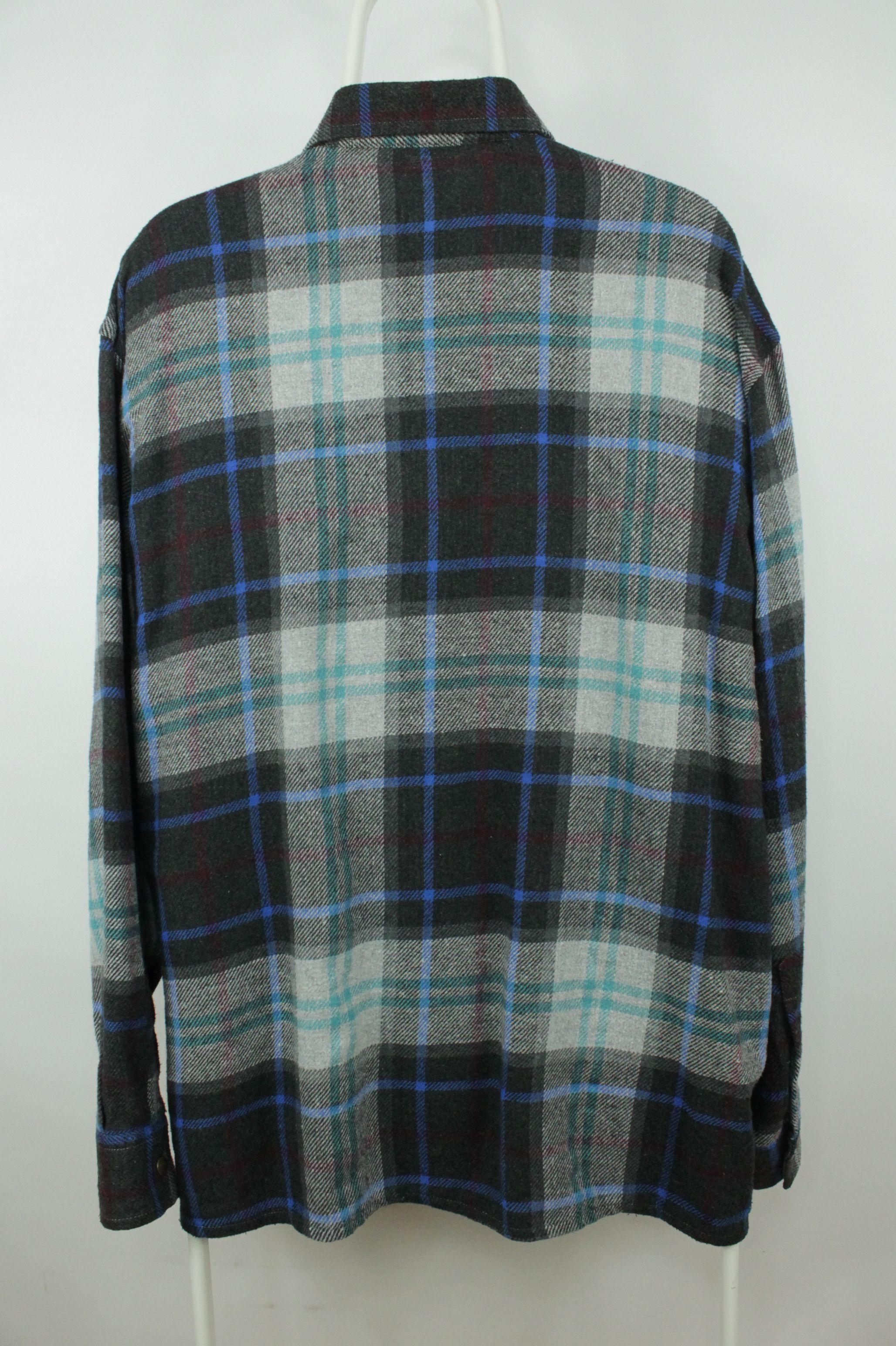 Vintage Vintage Golden Fox Flannel Wool Blend Chest Pockets Shirt Size US L / EU 52-54 / 3 - 8 Thumbnail