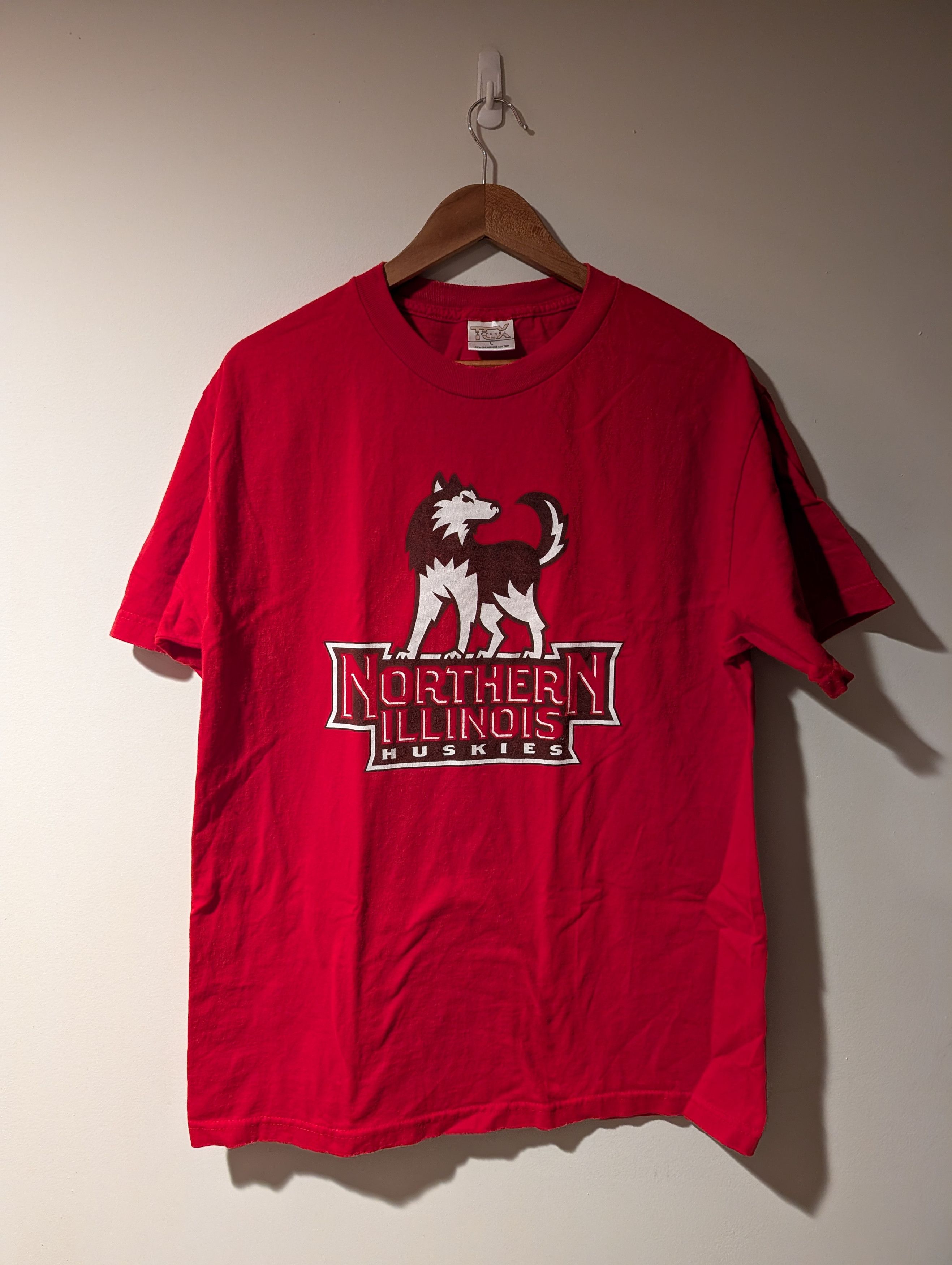 NCAA Vintage Y2K Northern Illinois Huskies College T-Shirt Size US L / EU 52-54 / 3 - 1 Thumbnail