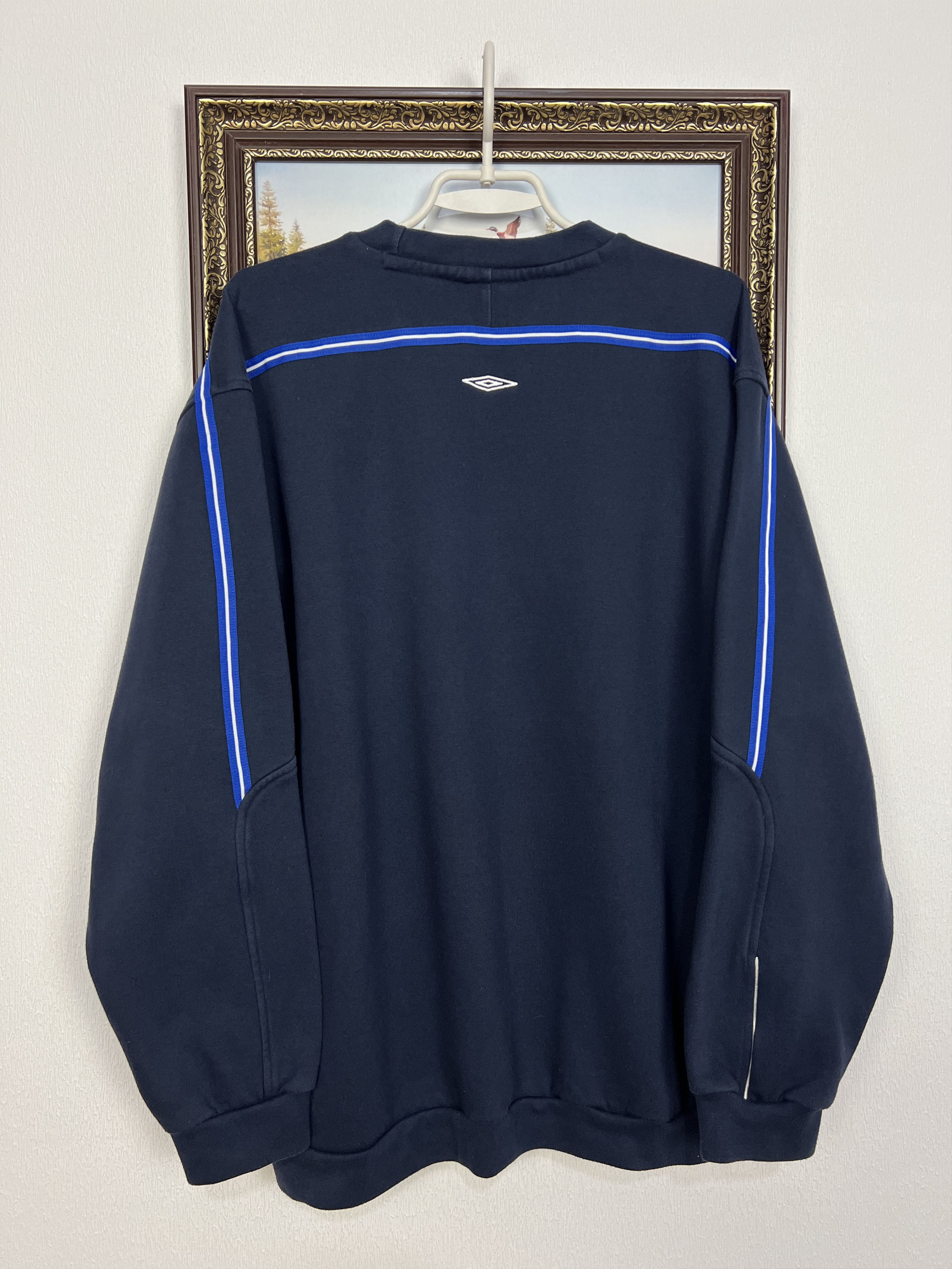Umbro Everton Football Sweatshirt Soccer Track Top Crewneck Jacket Size US XL / EU 56 / 4 - 8 Thumbnail
