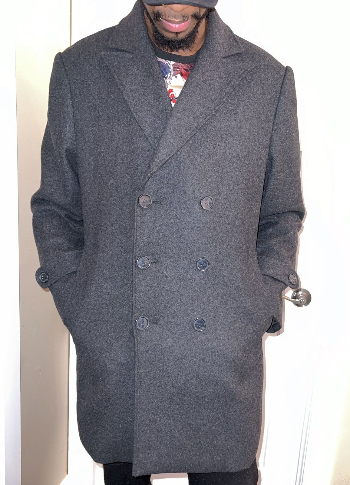 Other Braveman Gray Pea coat Size US XL / EU 56 / 4 - 1 Thumbnail