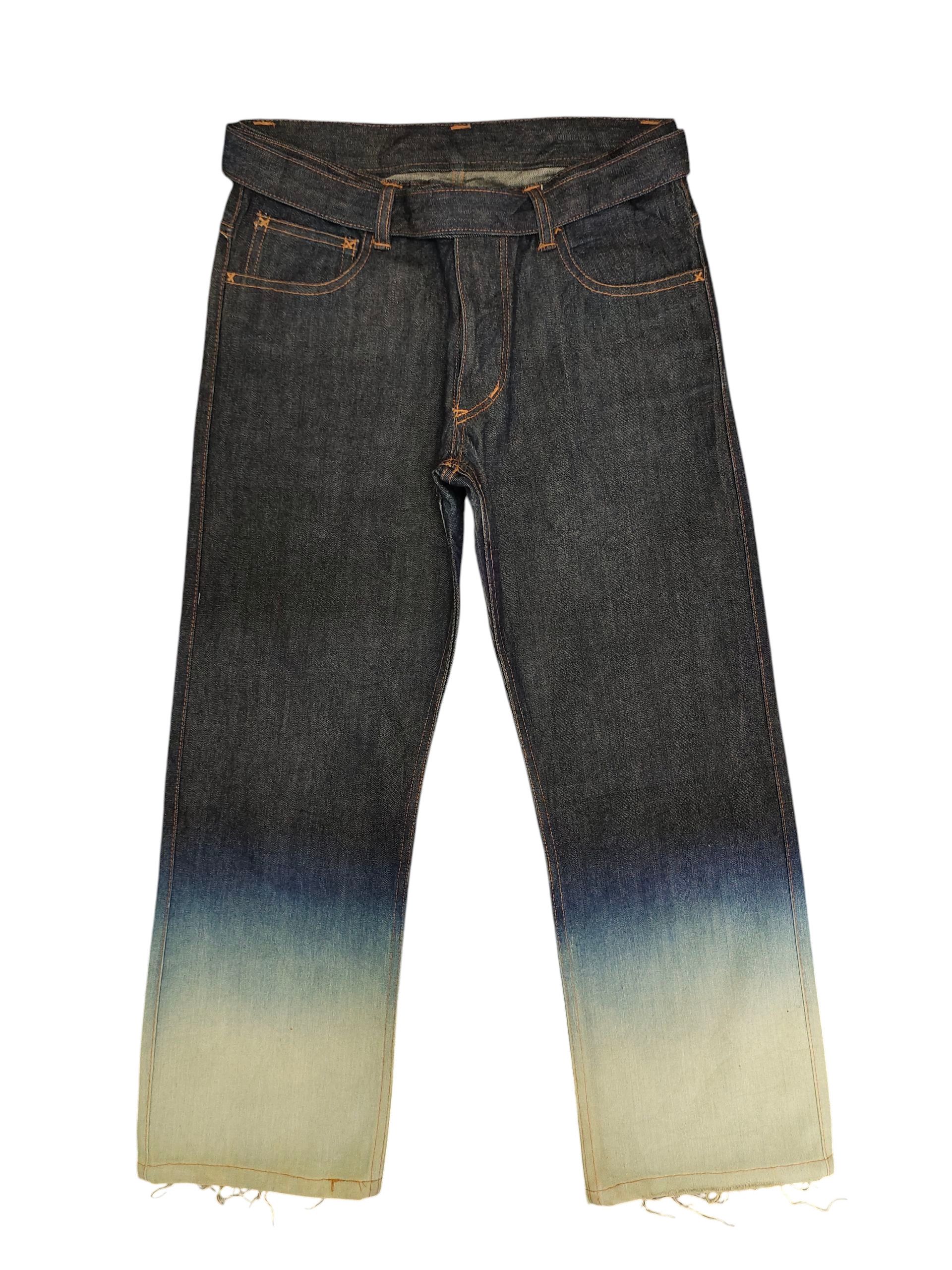 Tsumori Chisato Tsumori Chisato Jeans - Gradient Color Denim Size US 30 / EU 46 - 1 Thumbnail