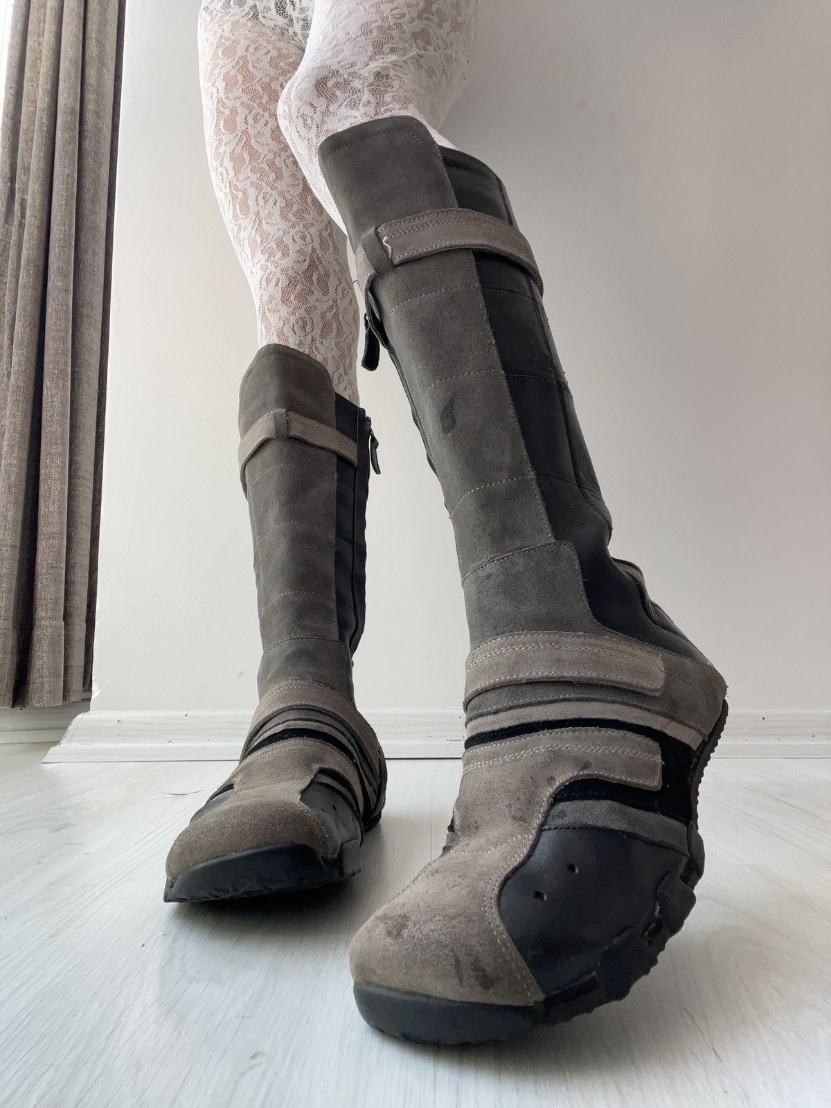 Diesel Y2k Diesel boots Size US 7.5 / IT 37.5 - 17 Thumbnail