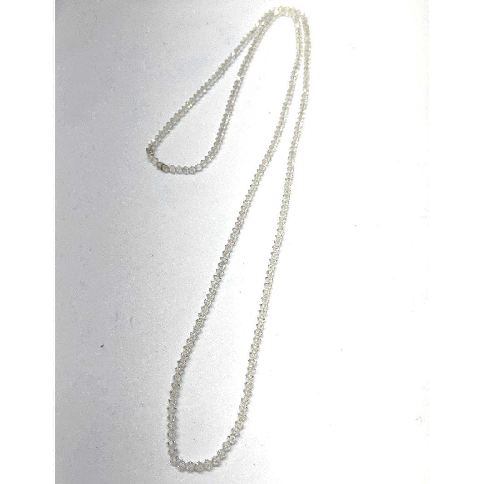 Vintage Vintage crystal long beaded necklace Size ONE SIZE - 1 Thumbnail