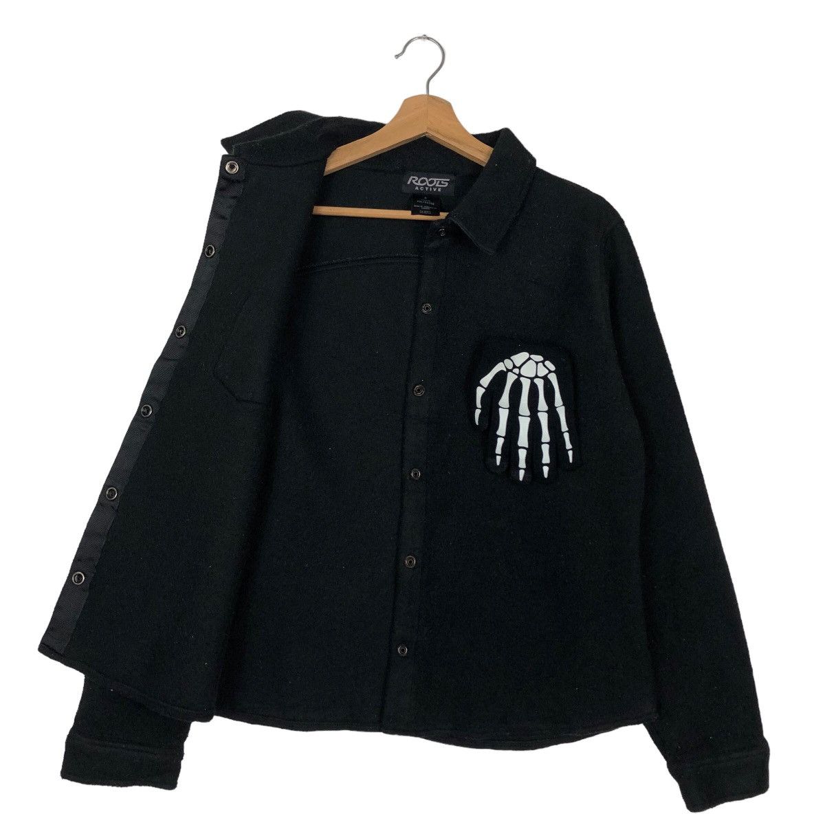 Japanese Brand 🔥90’s Vintage Cropped Wool Jacket Roots Active Biker Size US M / EU 48-50 / 2 - 9 Thumbnail