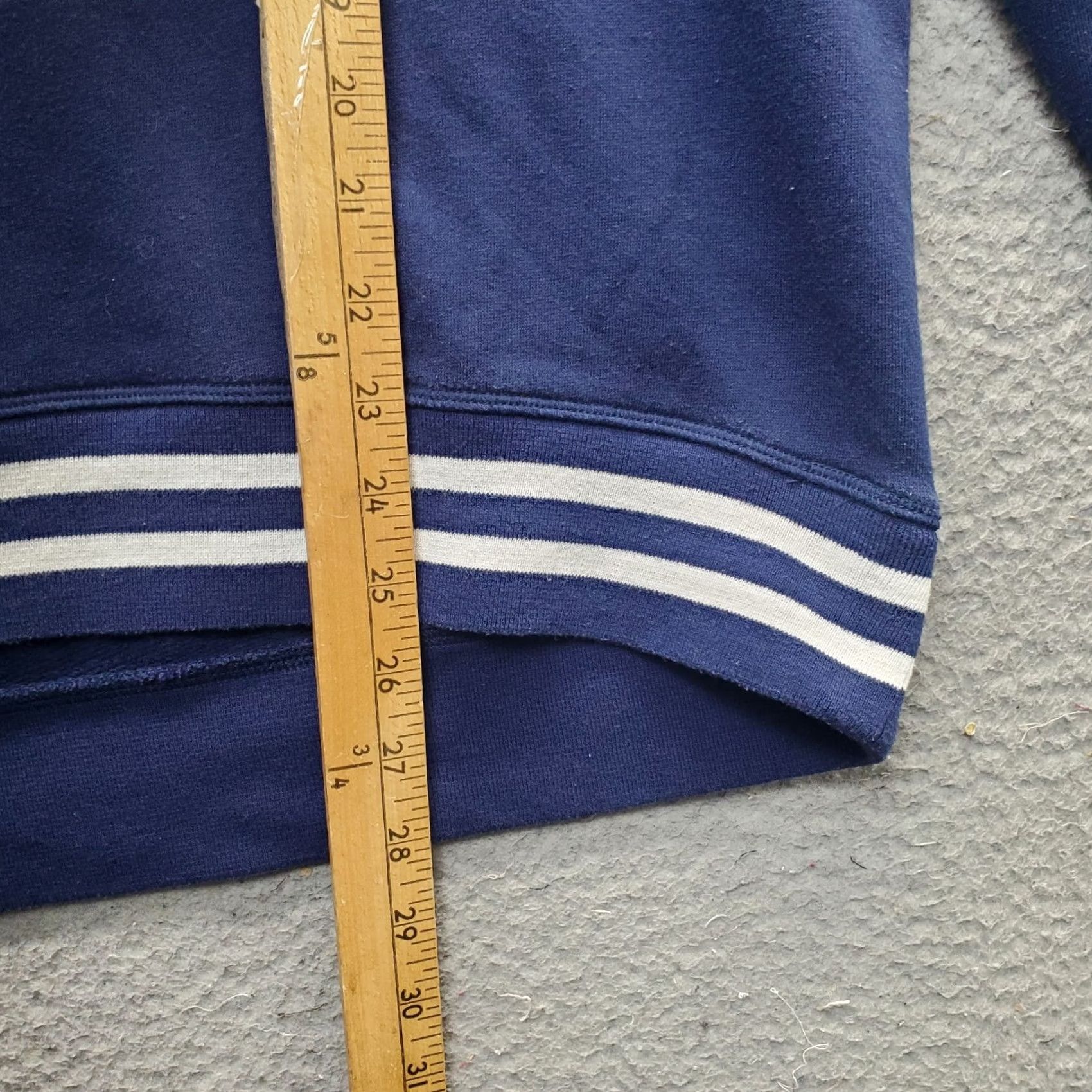 Victoria's Secret PINK Victoria's Secret Sweatshirt Womens L Blue Long Sleeve 1/4 Zip Sweatshirt Size L / US 10 / IT 46 - 4 Thumbnail