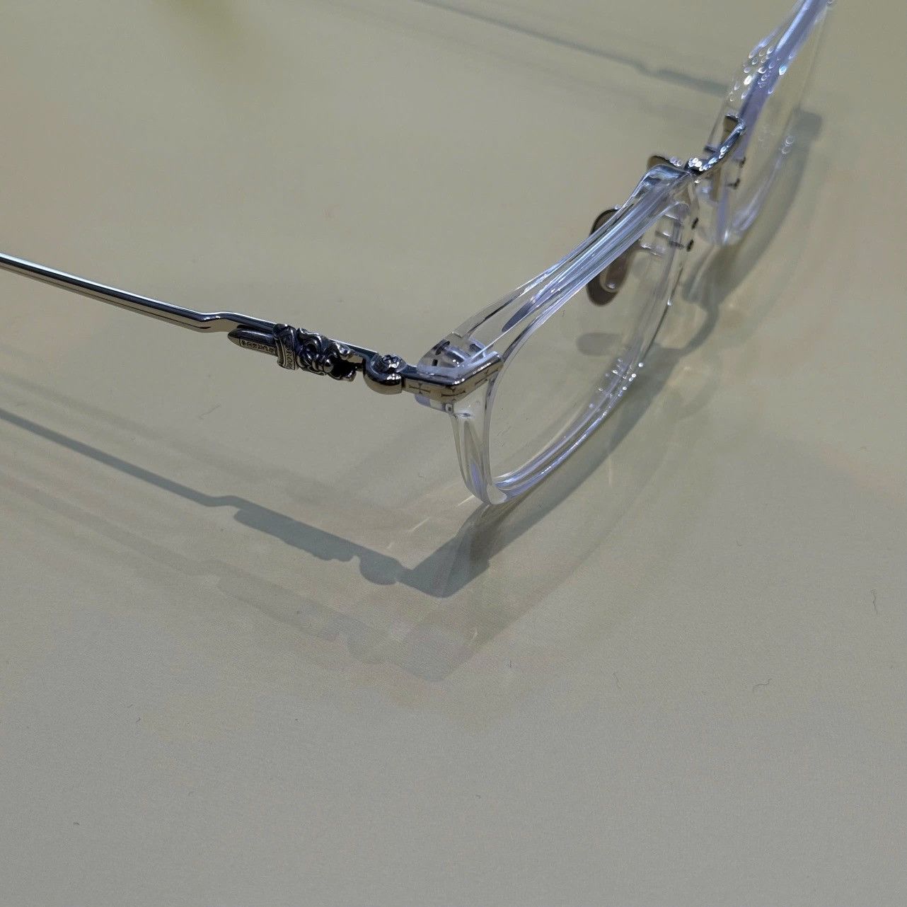 Chrome Hearts CHROME HEARTS SNAT Crystal/Shiny Silver Size ONE SIZE - 3 Thumbnail