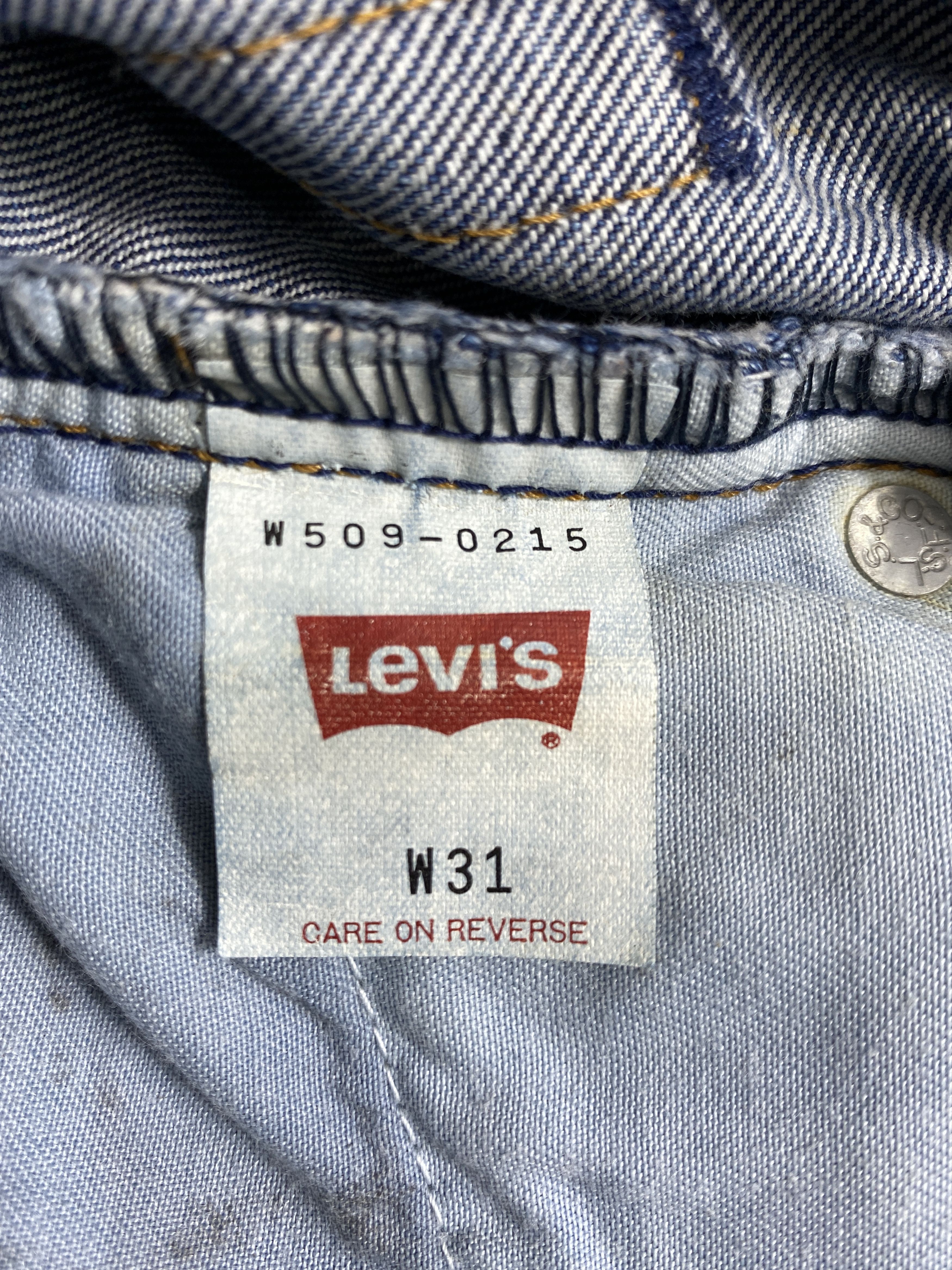 Levi's Faded Blue Vintage Levi's 509 Denim 26 x 28 -JN526 Size US 26 / EU 42 - 9 Thumbnail