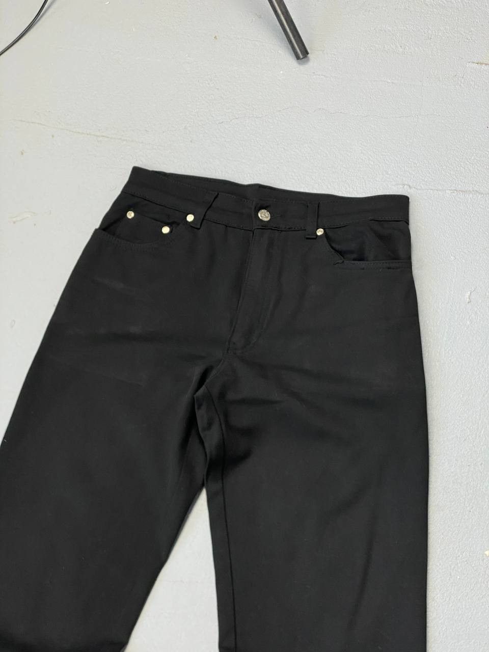 Versace × Versace Jeans Couture Versace Black Denim Jeans Size 28/32 Size US 28 / EU 44 - 4 Thumbnail