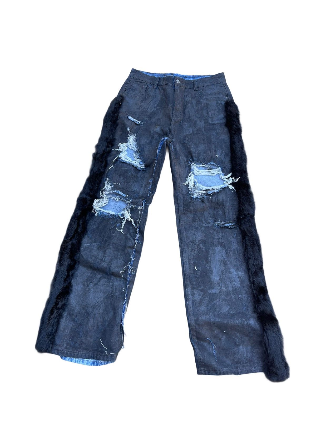 Levi's Reconstructed waxed jeans Size US 34 / EU 50 - 1 Thumbnail