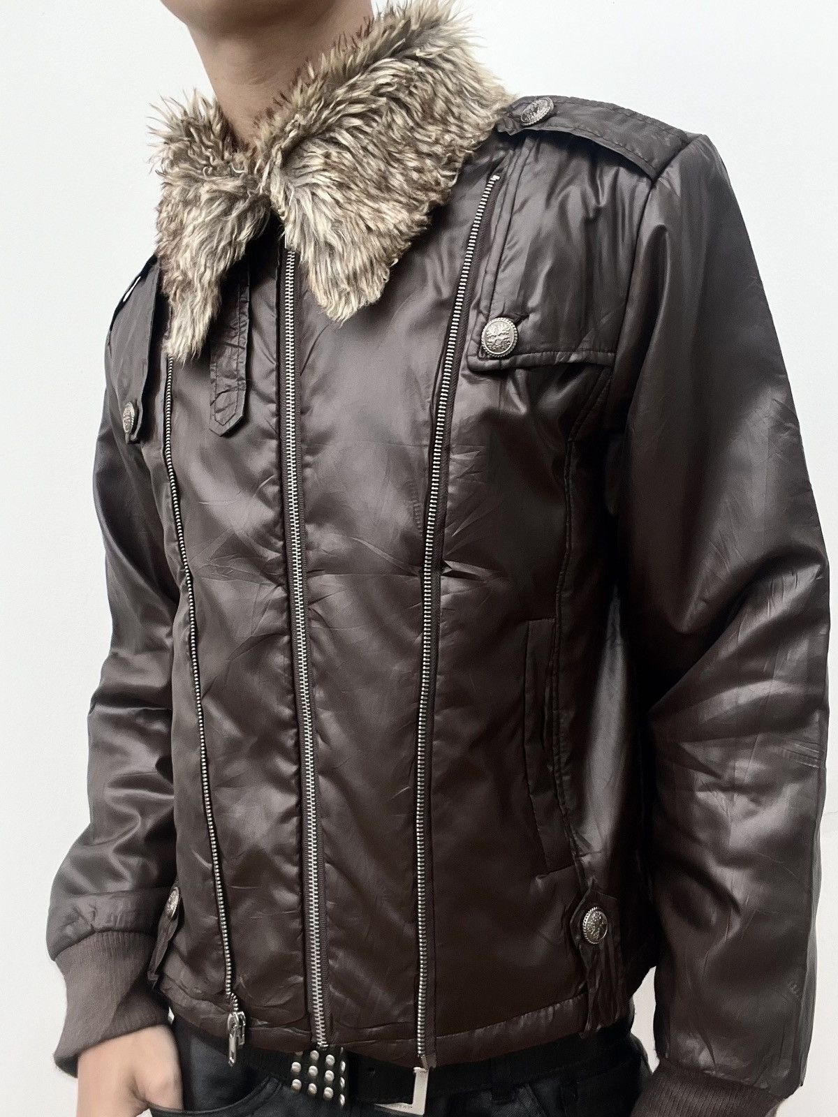 Japanese Brand Japanese Brand Avant-garde Biker Jacket Size US M / EU 48-50 / 2 - 6 Thumbnail