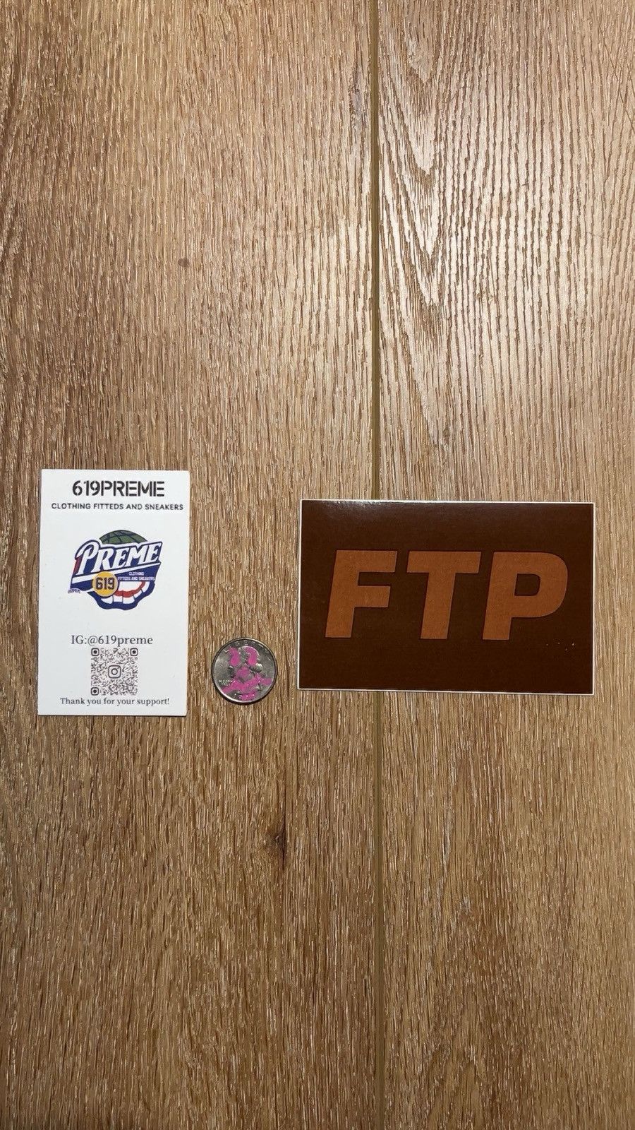 Fuck The Population FTP STICKER Size ONE SIZE - 1 Preview