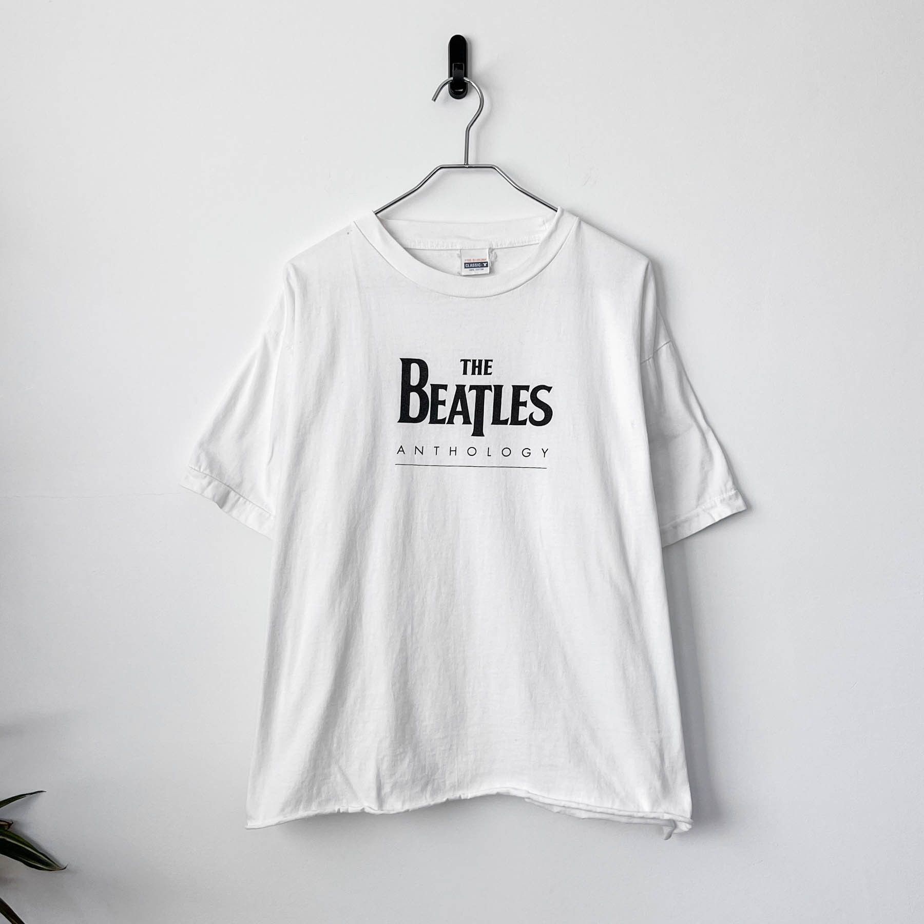 Vintage VTG The Beatles Laserdisc Single Stitched Cropped T-Shirt Size US L / EU 52-54 / 3 - 1 Thumbnail