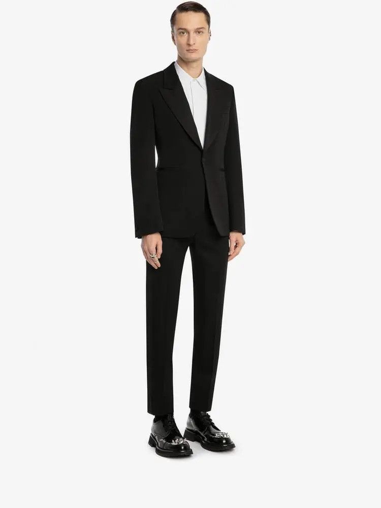 Alexander McQueen o1w1db10925 Large Lapels Tailored Jacket in Black Size US L / EU 52-54 / 3 - 4 Thumbnail