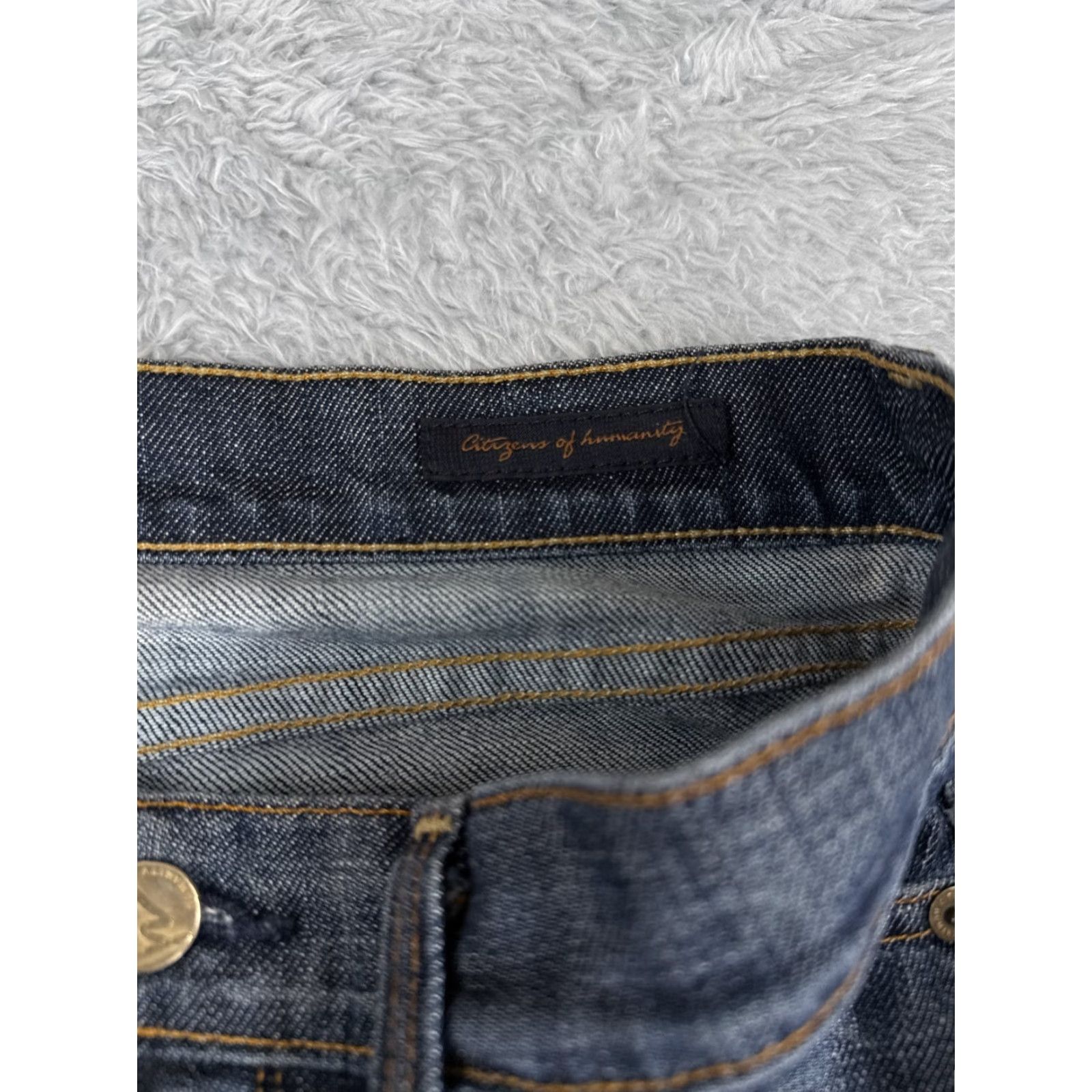 Citizens Of Humanity VINTAGE Citizens of Humanity Jeans Women 29 Blue Denim Kelly 001 Bootcut 29x33 Distressed Pockets Modern Western 29 Women Size 29" - 7 Thumbnail