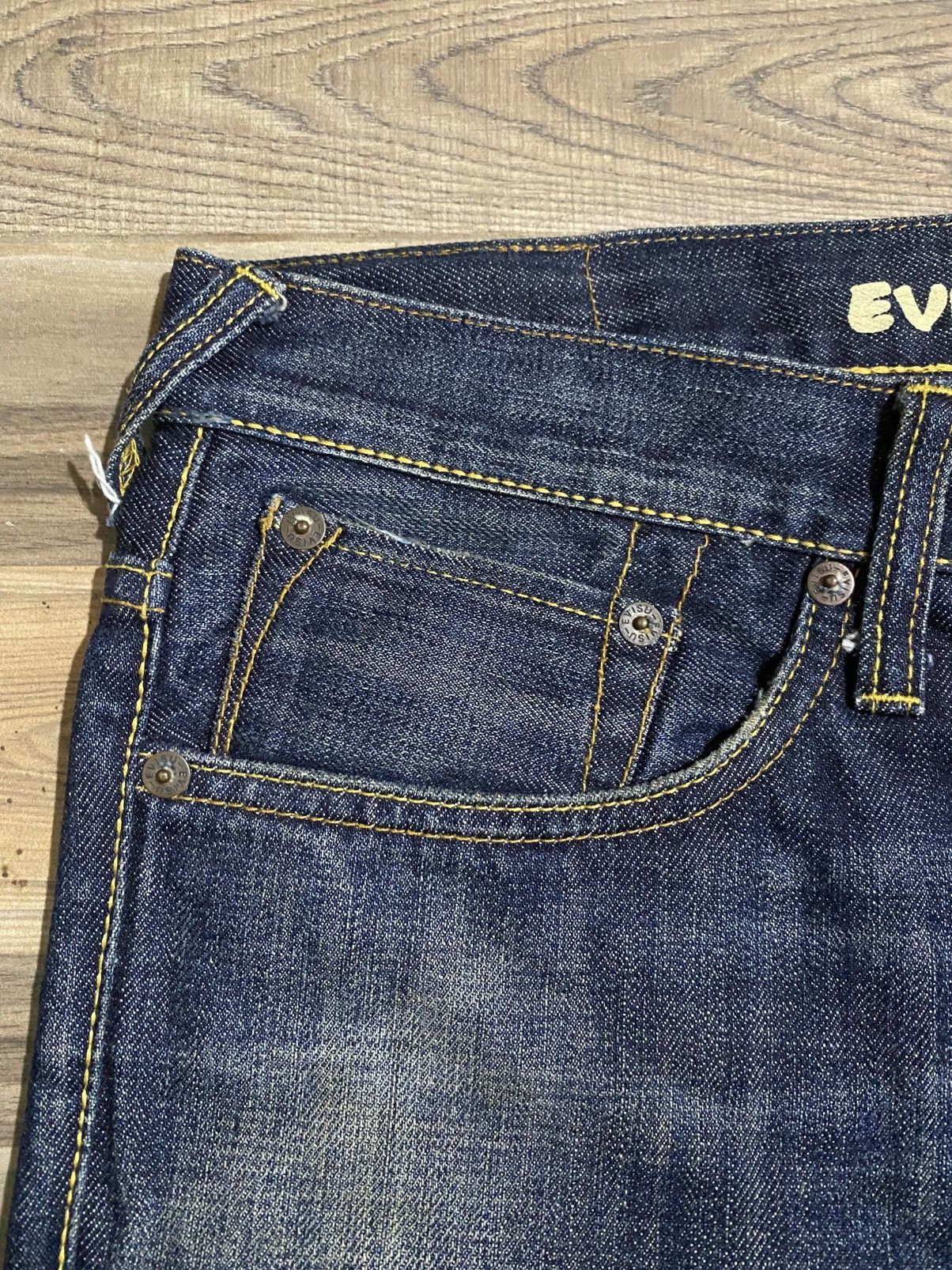 Evisu EVISU GENES JEANS Size US 34 / EU 50 - 4 Thumbnail