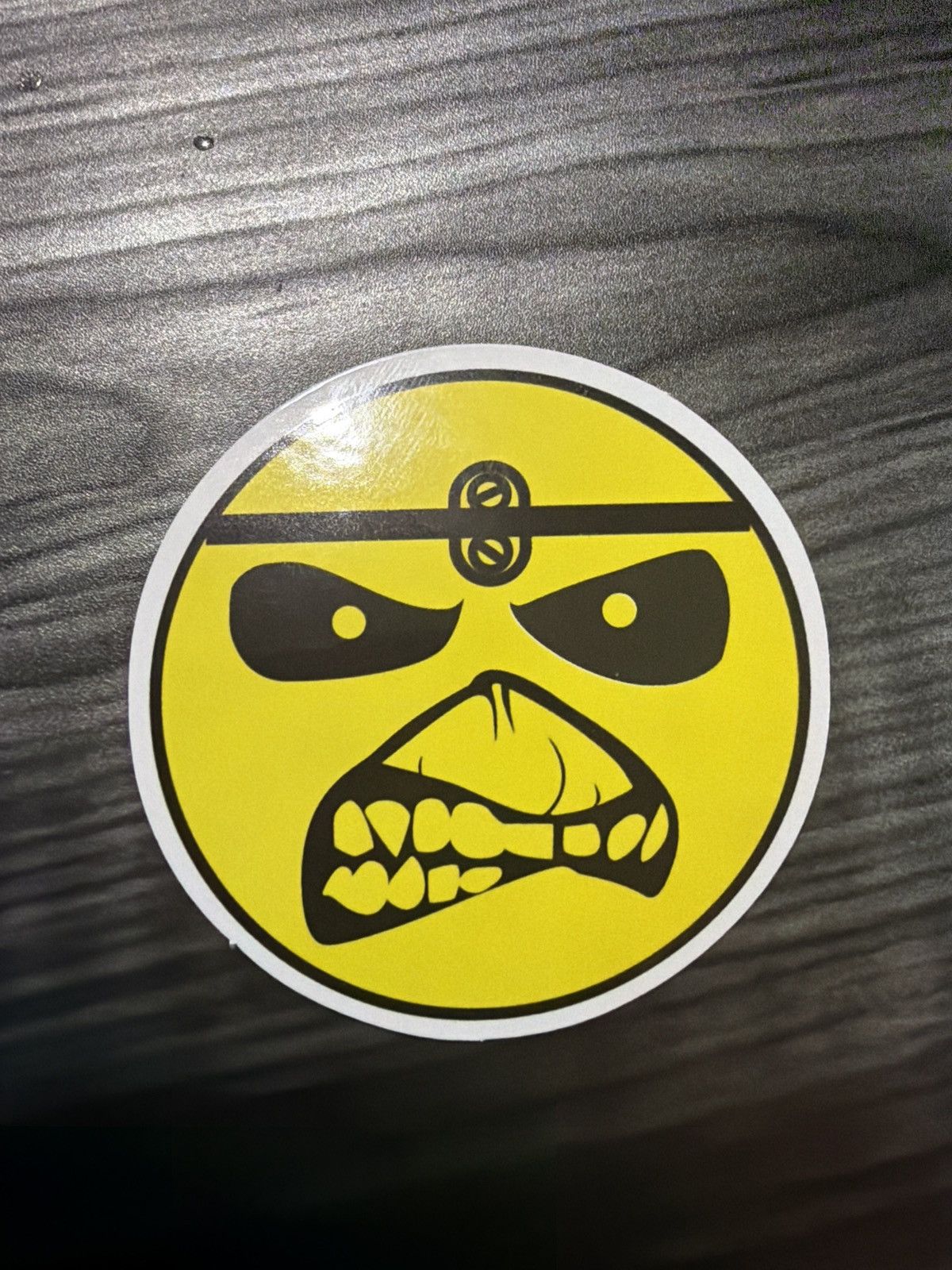 Iron Maiden Iron Maiden Eddie Smiley Sticker Size ONE SIZE - 1 Thumbnail