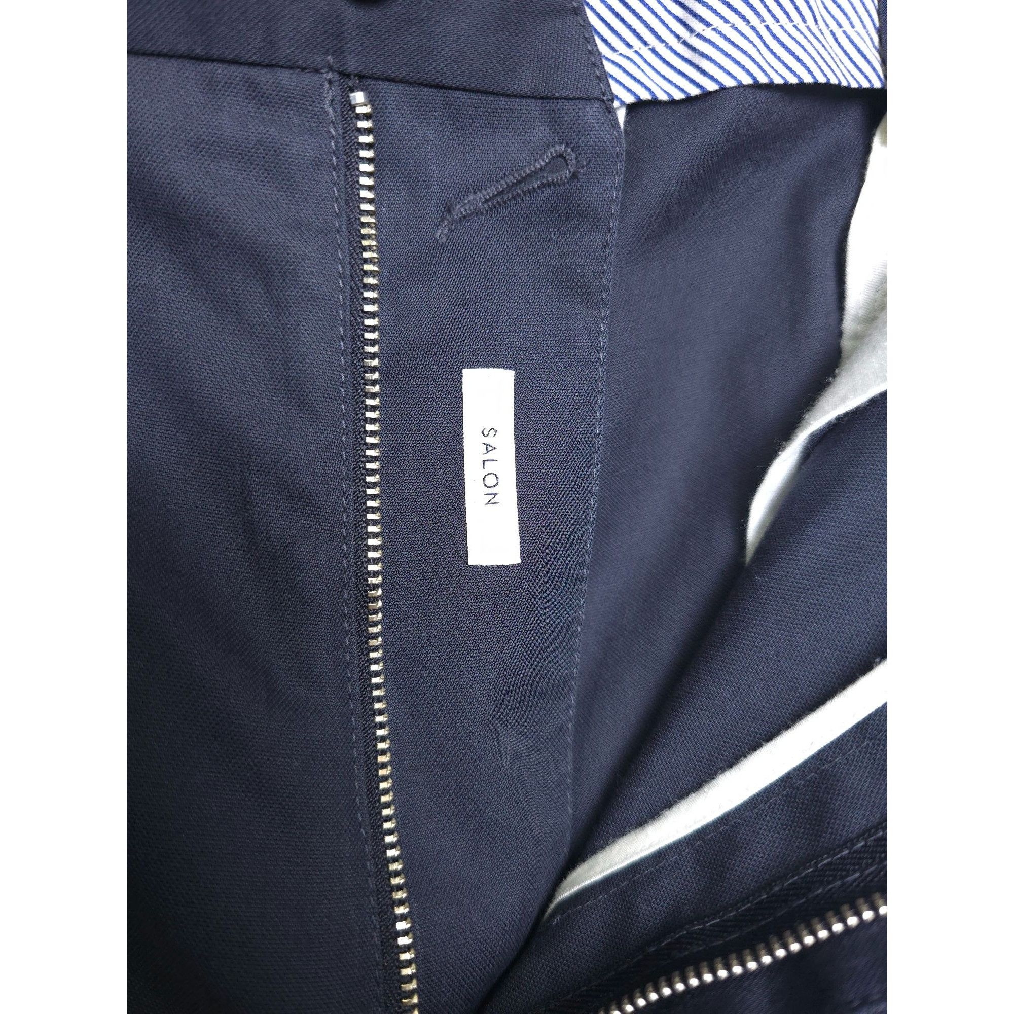 Daniel Cremieux Daniel Cremieux Mens definitive Pant Salon 100% Cotton Pants Size 36R - 4 Thumbnail