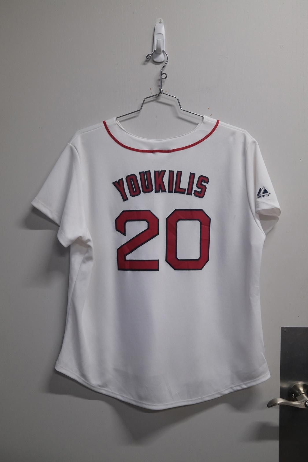 Majestic 00's Majestics Boston Red Sox Youkilis #20 Baseball Jersey Size US M / EU 48-50 / 2 - 2 Thumbnail