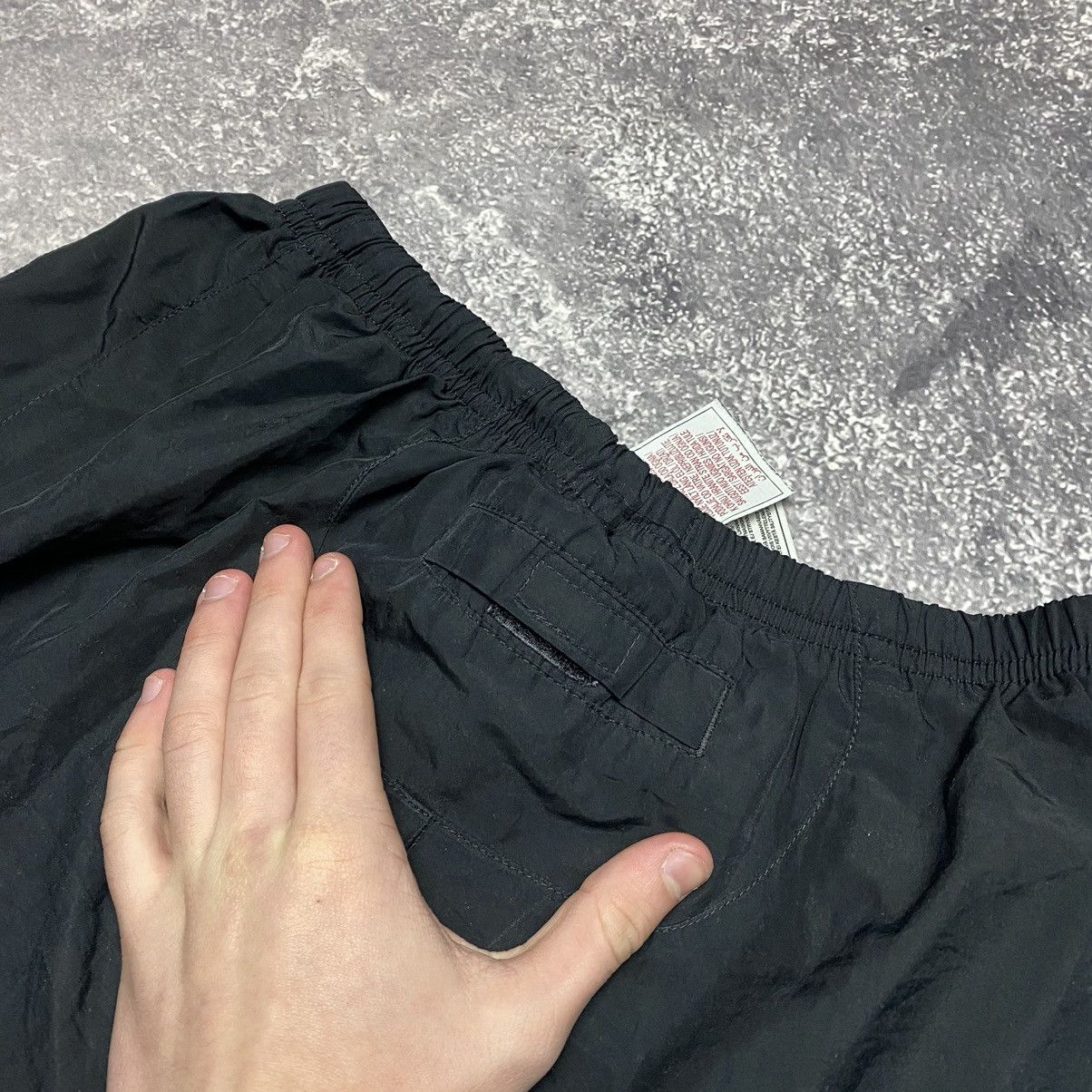 Other Vintage Nike Tracked Nylon y2k small swoosh pants Size US 30 / EU 46 - 12 Thumbnail