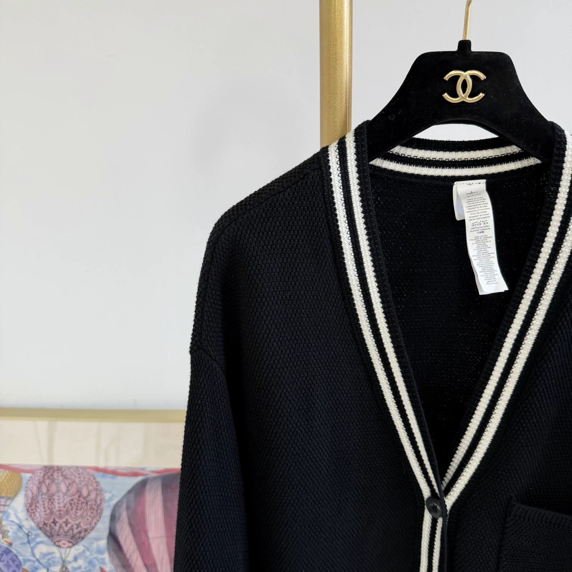 Other Alo Black Knit Cardigan S Size S / US 4 / IT 40 - 3 Thumbnail