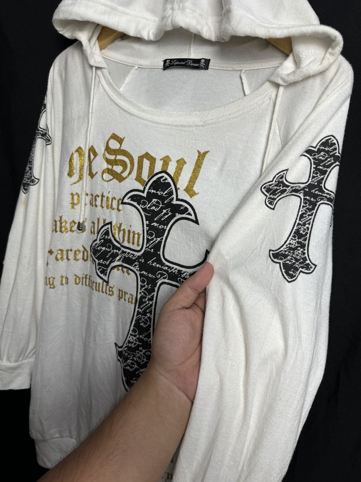 Hysteric Glamour × If Six Was Nine × Japanese Brand Crosses Poem Skull Lepoint Devue Size US L / EU 52-54 / 3 - 4 Thumbnail