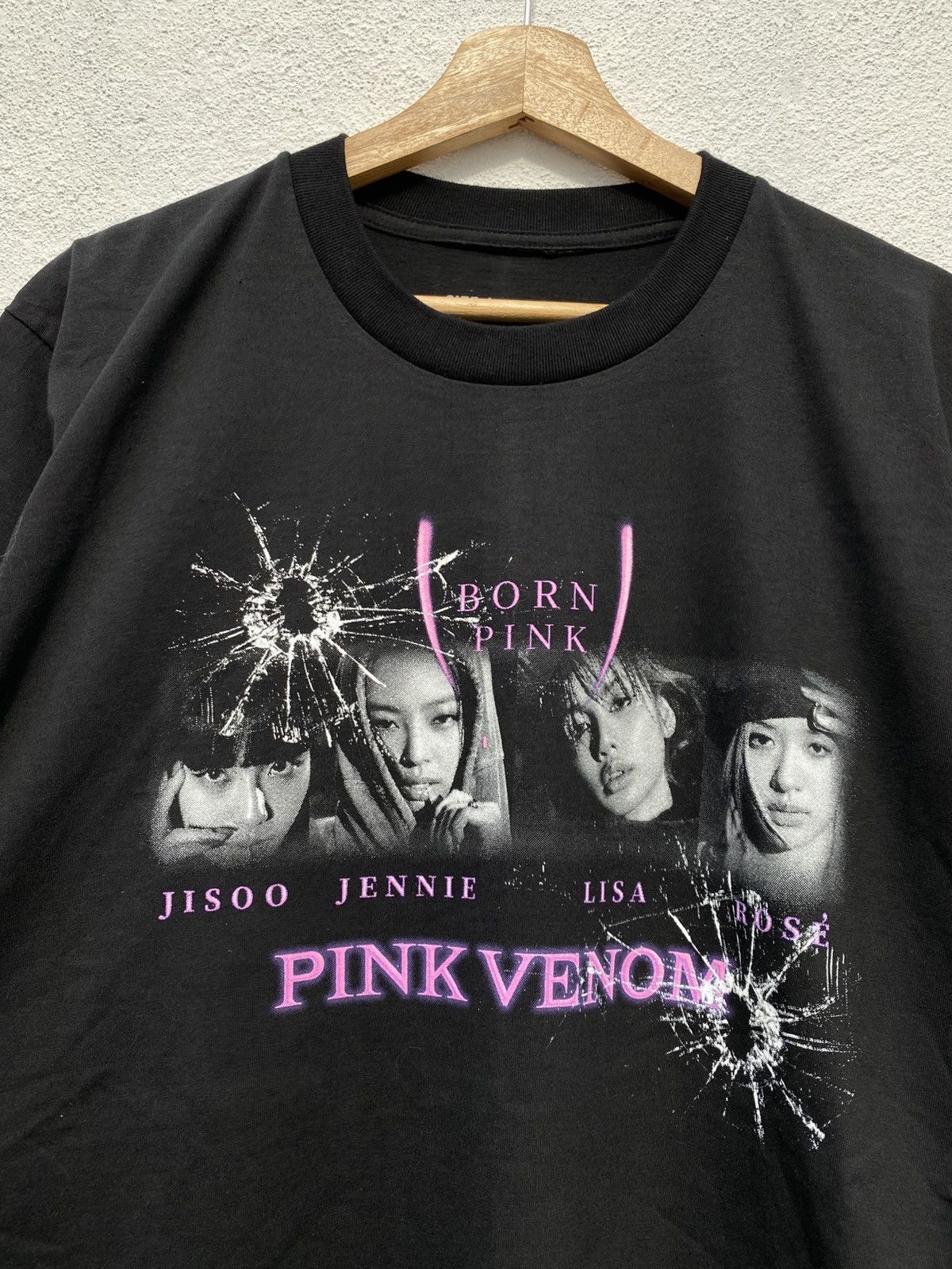 Rap Tees Black Pink Full Line-Up Size US XL / EU 56 / 4 - 3 Thumbnail
