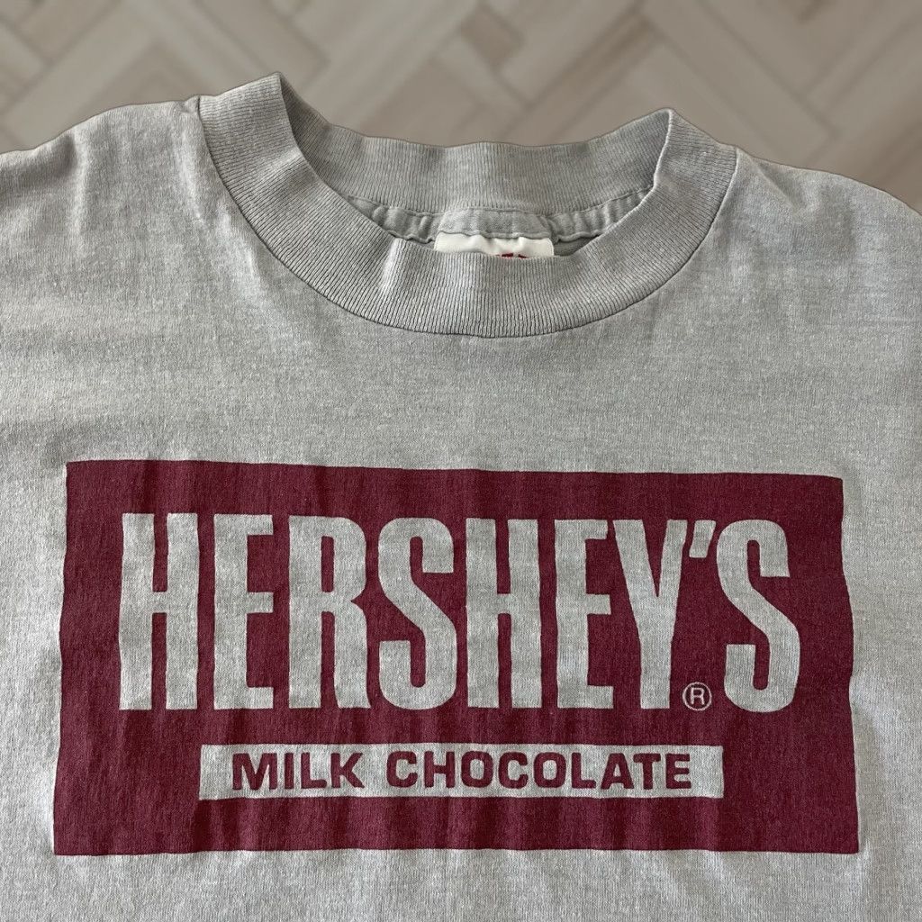 TEE JAYS Vintage Hershey's Selec-T Tee Jays Men's T-Shirt Gray L Size US L / EU 52-54 / 3 - 1 Thumbnail