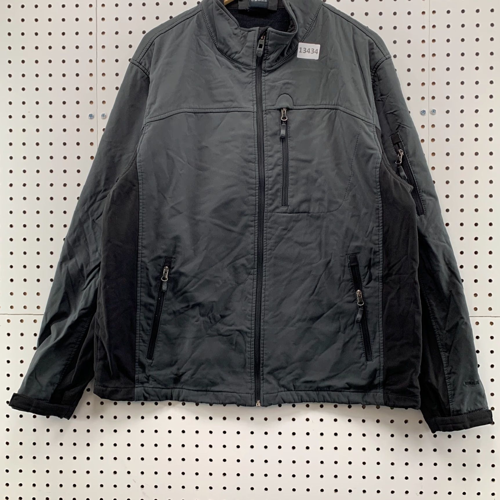 Free Country VINTAGE Free Country Black Full Zip Jacket Mens Large Polyester Blend Casual Wear Jacket Size US L / EU 52-54 / 3 - 5 Thumbnail
