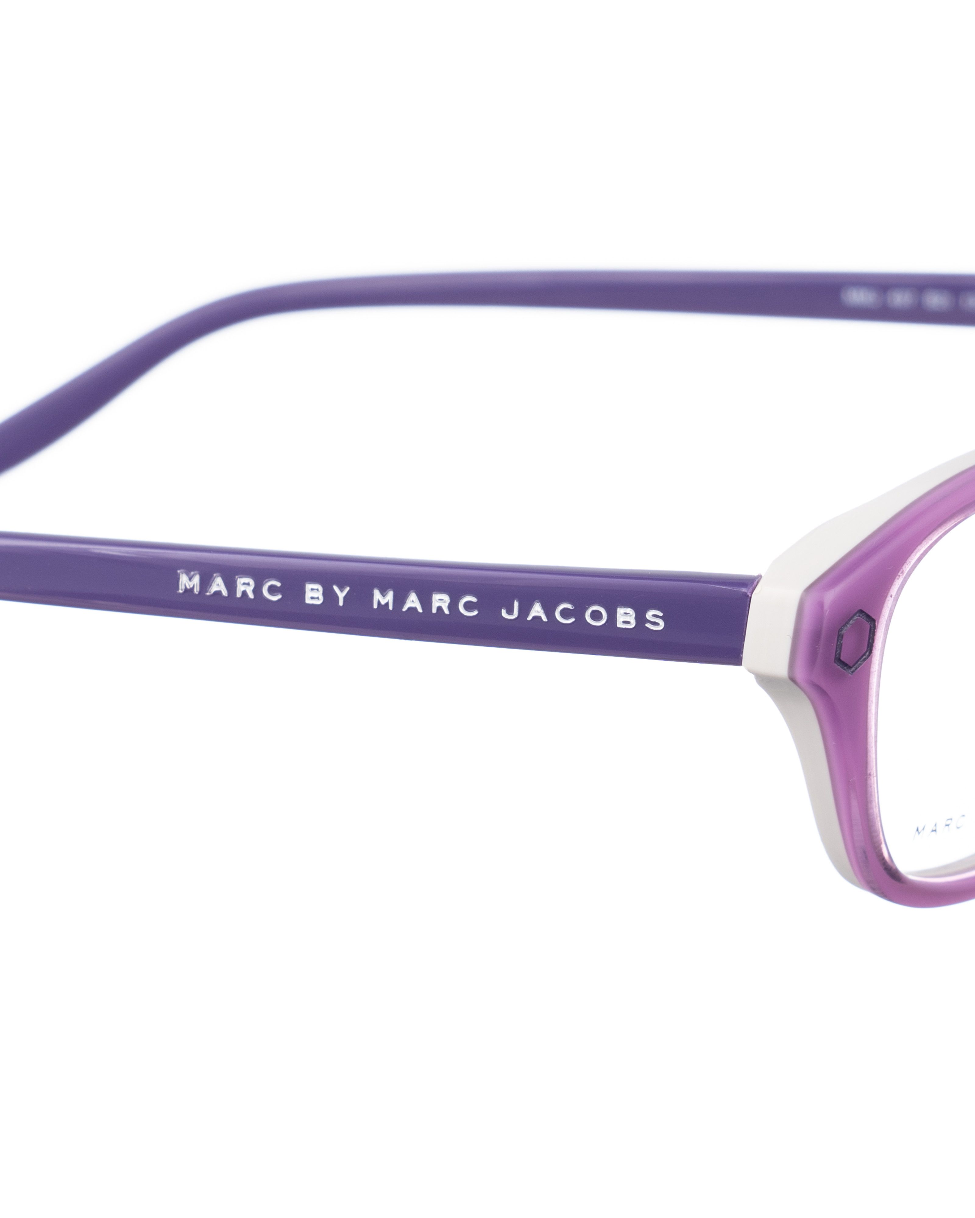 Marc by Marc Jacobs Marc by Marc Jacobs 00s Violet Plastic Classic Glasses Size ONE SIZE - 3 Thumbnail