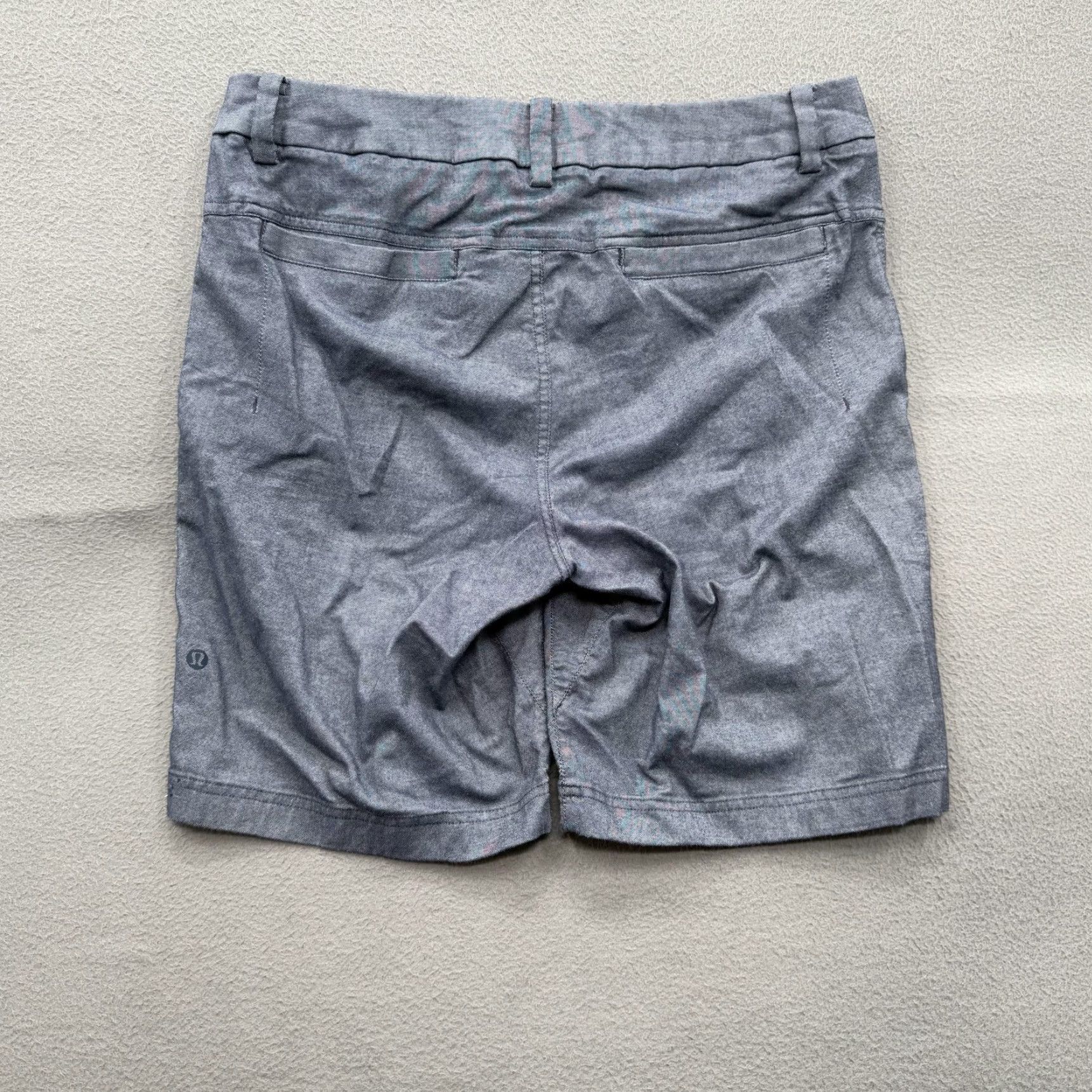 Lululemon Lululemon Shorts Mens 32 Blue Chino Athleisure Relaxed Fit Cotton Blend Size US 32 / EU 48 - 3 Thumbnail