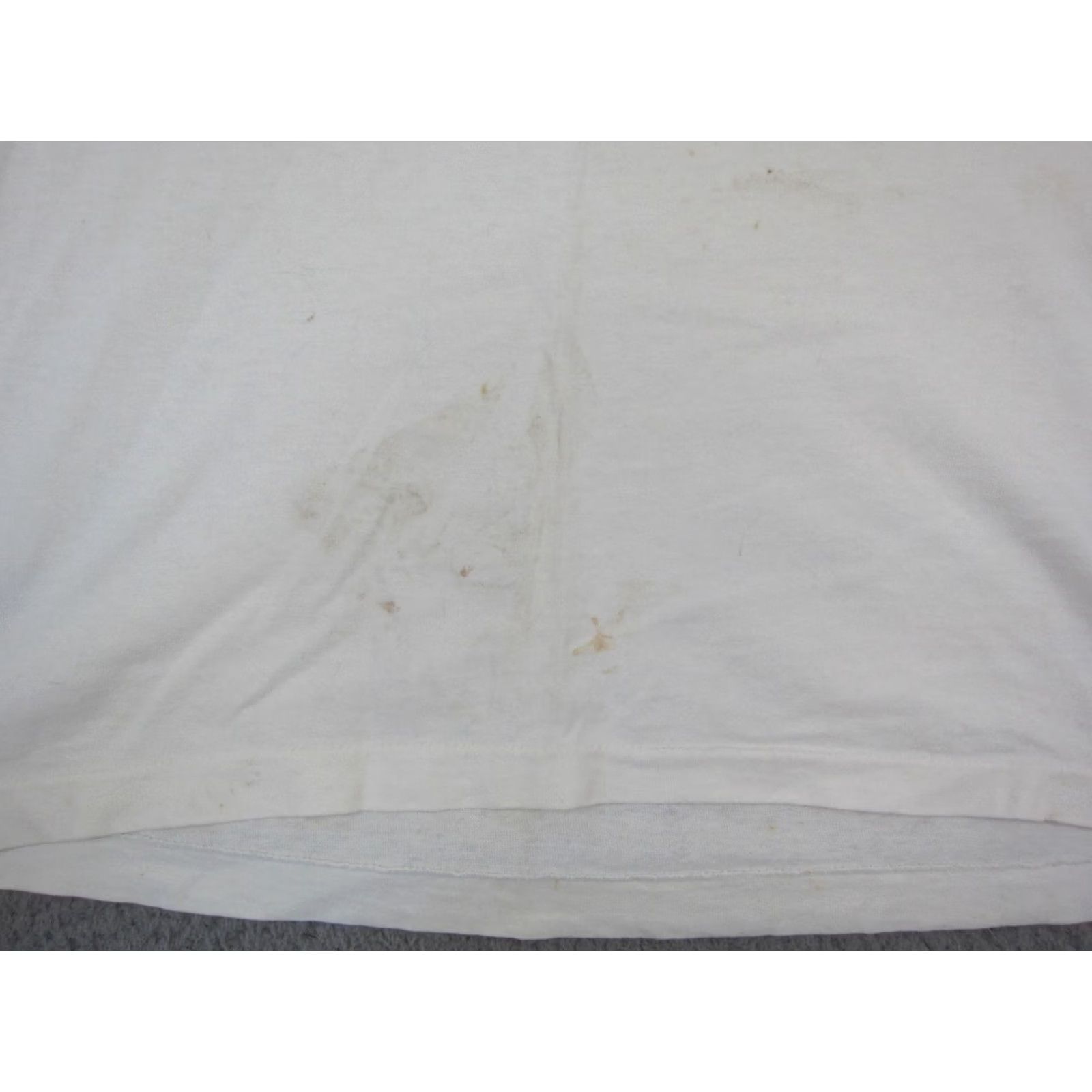 Fruit Of The Loom VINTAGE Fruit of the Loom Shirt Mens Extra Large White Worlds Largest Triathlon 90s Size US XL / EU 56 / 4 - 3 Thumbnail
